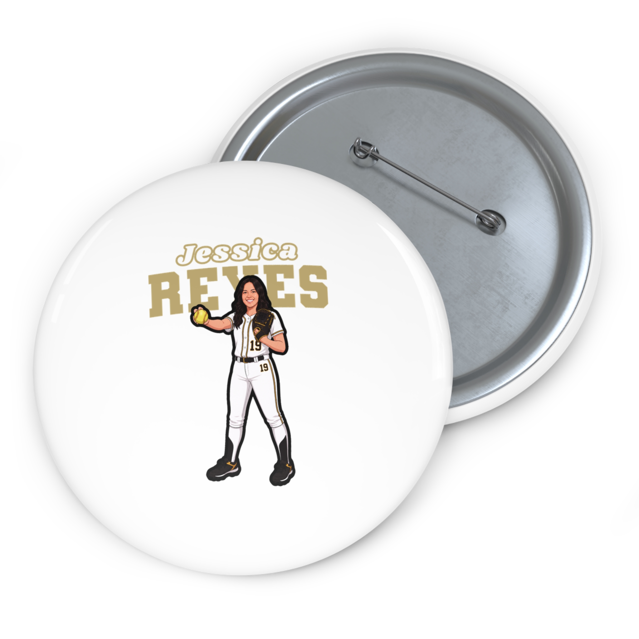 Game Day Pin — character_name_arch in Classic