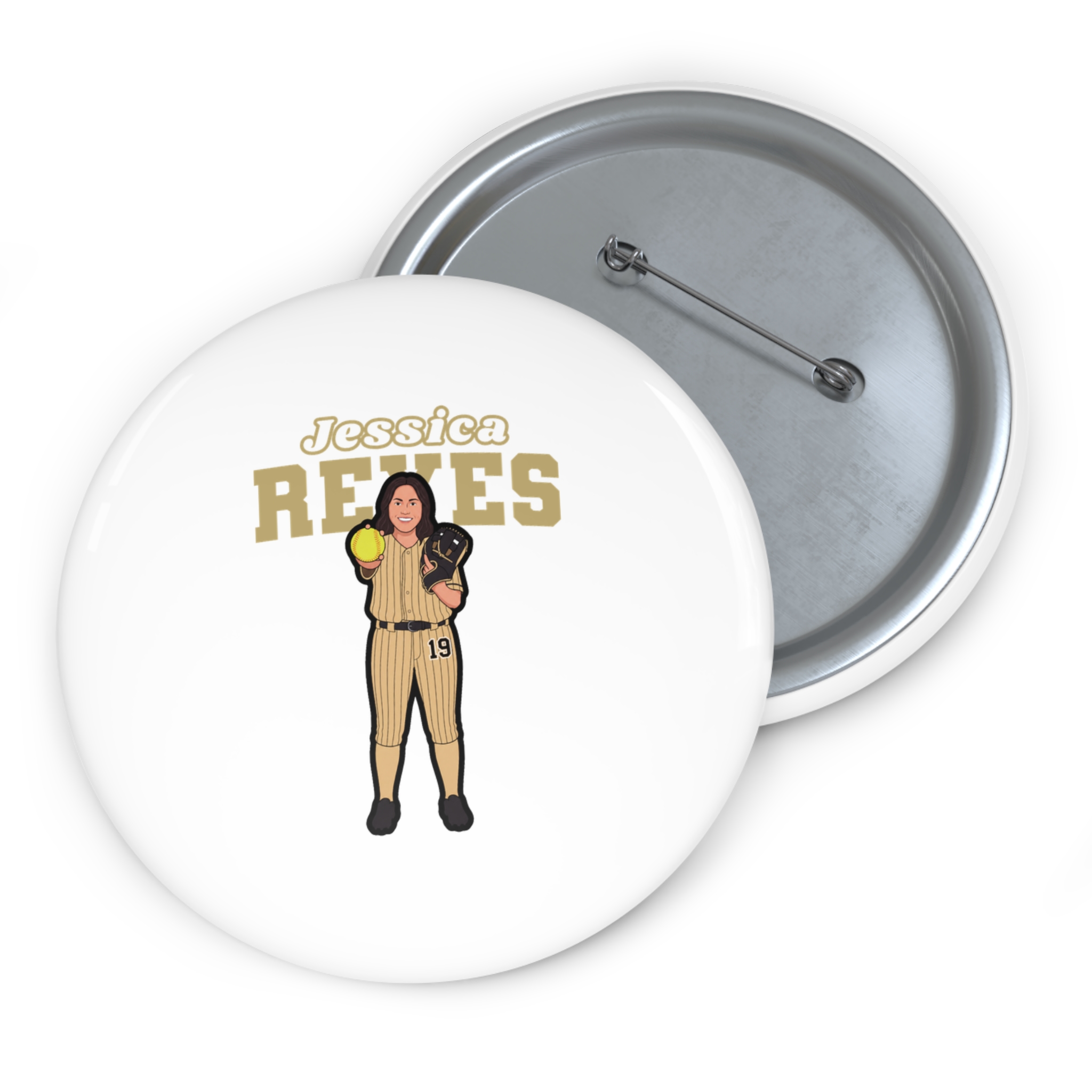 Game Day Pin — character_name_arch in Classic