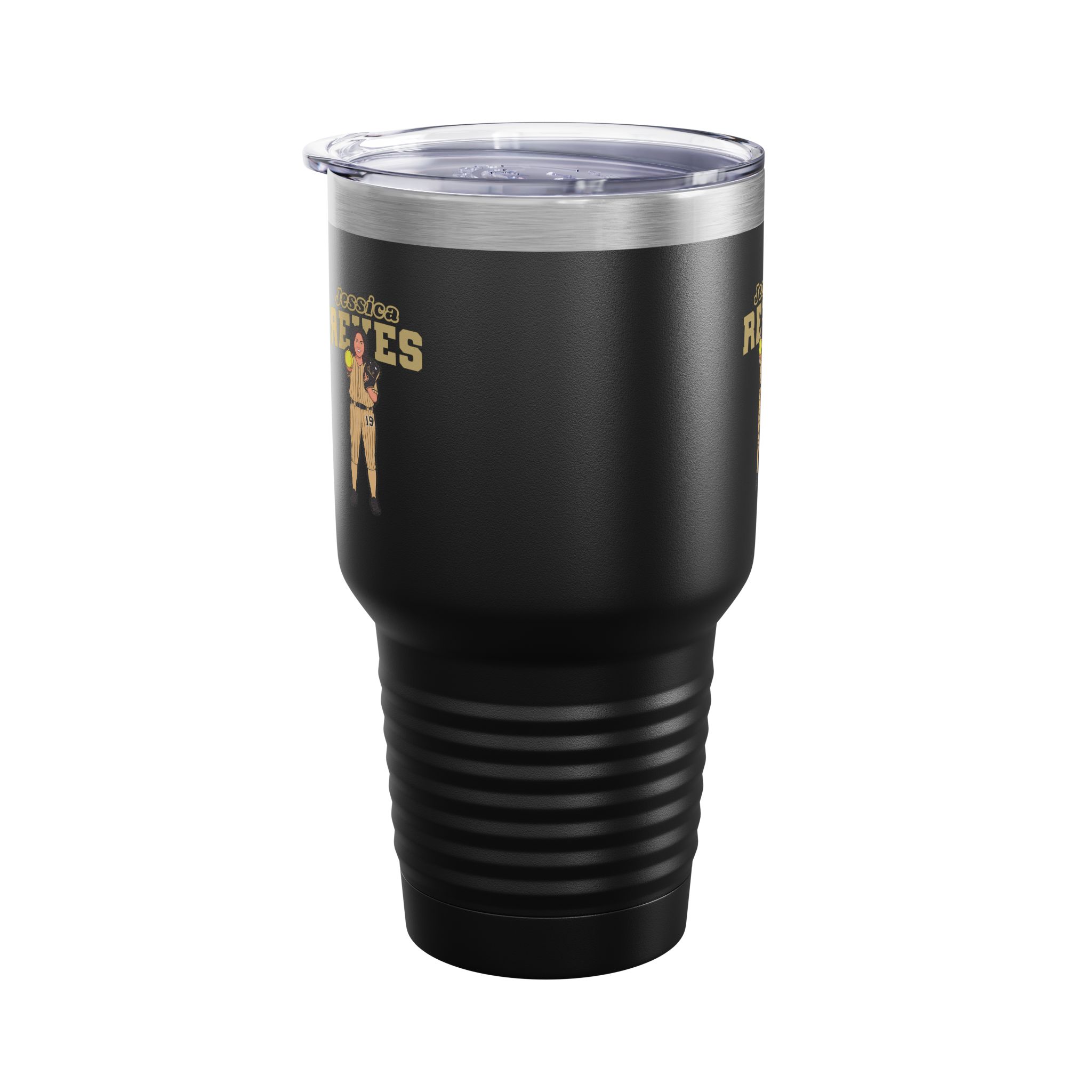 30oz Tumbler — character_name_arch in Black