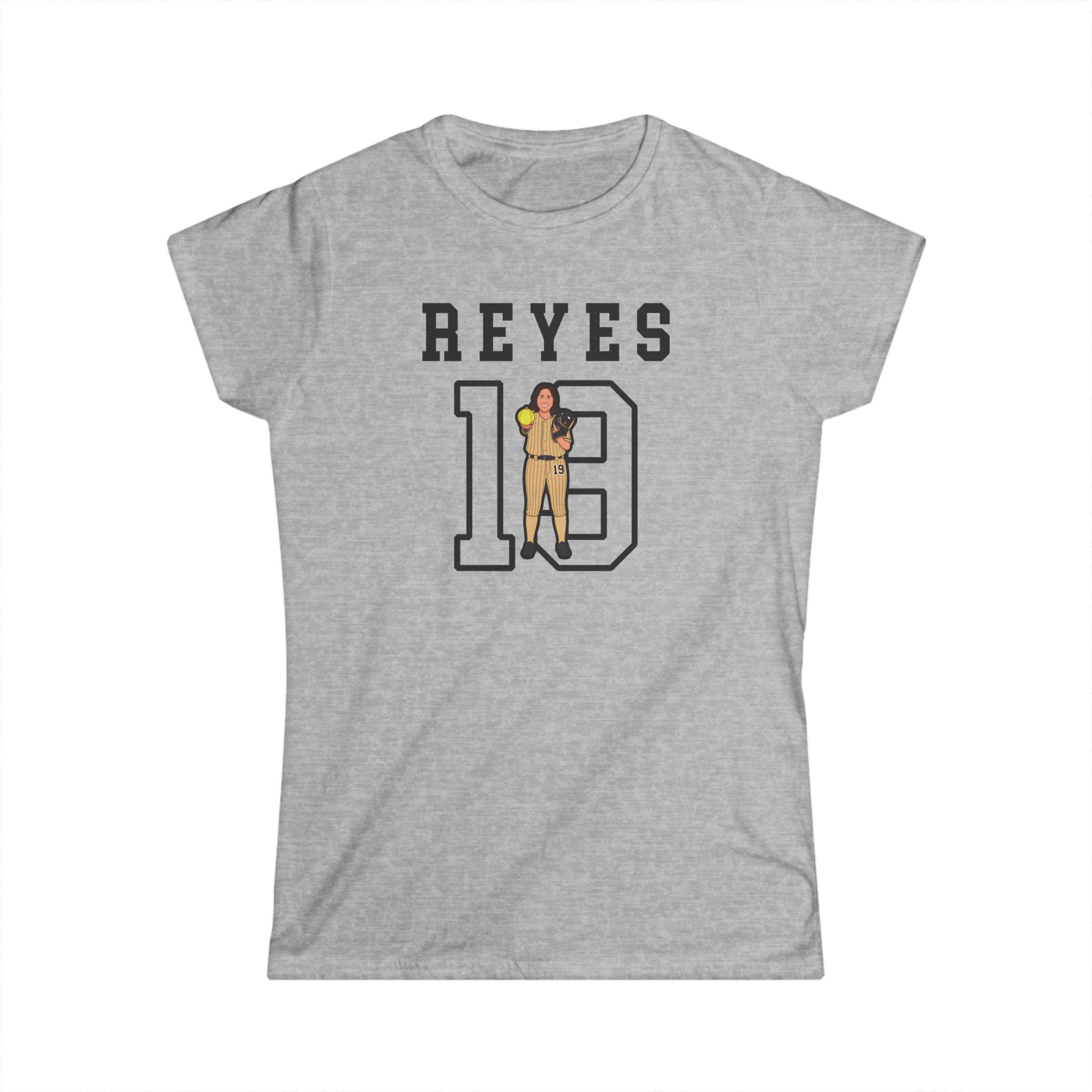 Women's Softstyle Tee — character_shirsey in Grey