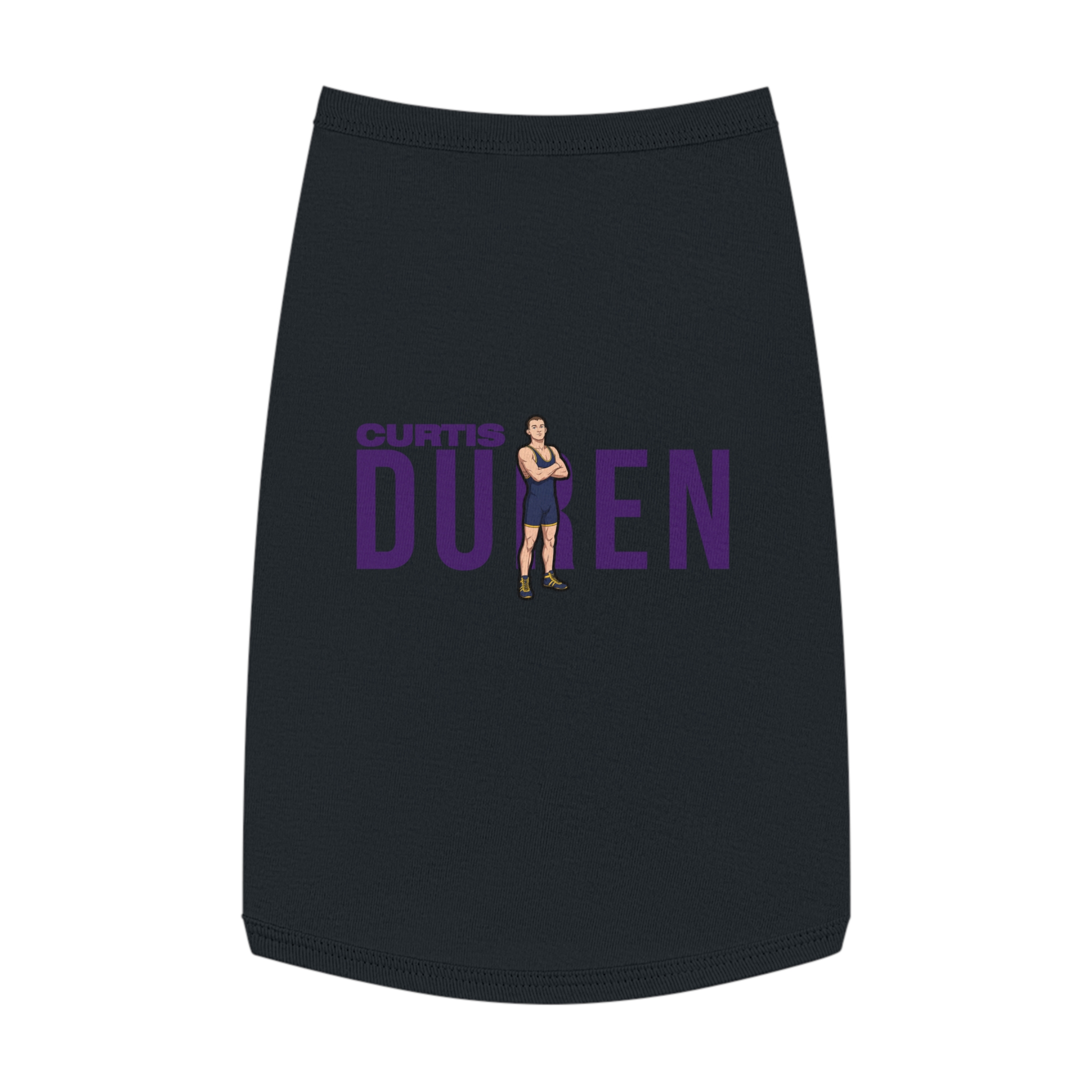Pet Tank Top — character_player_name in White