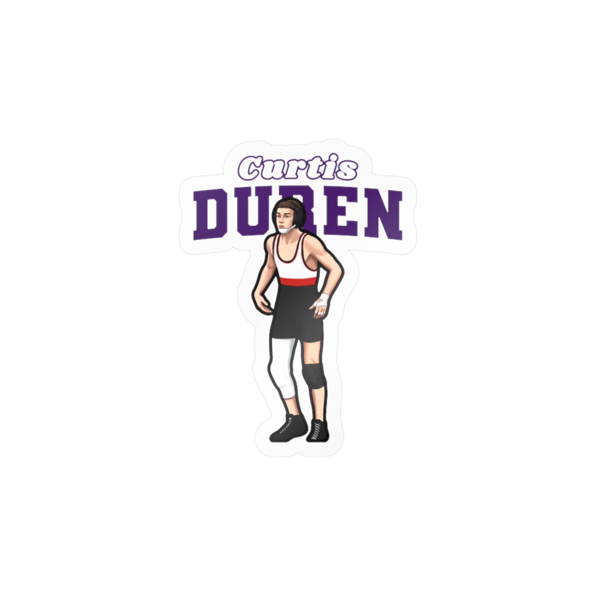 Vinyl Sticker — character_name_arch in Classic