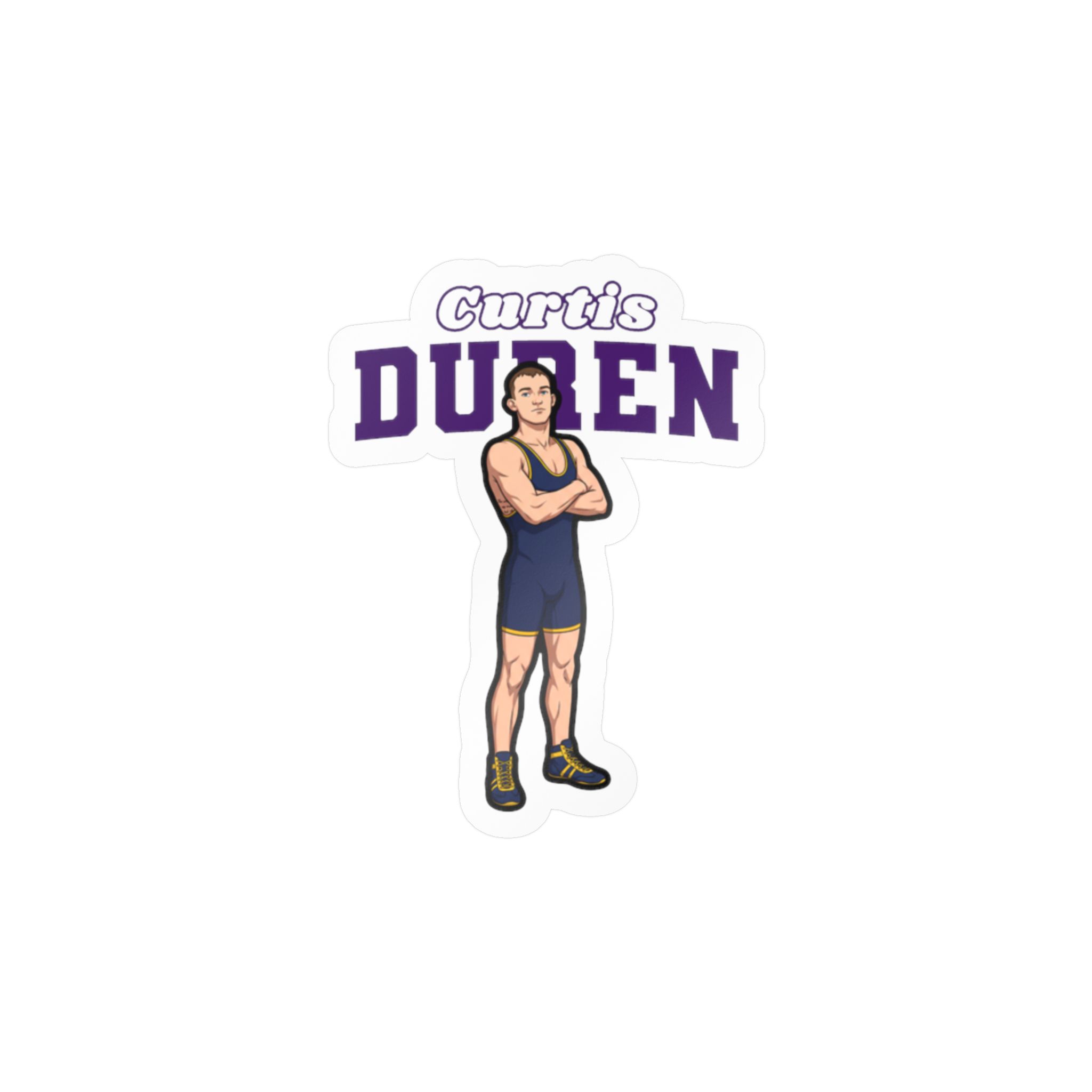 Vinyl Sticker — character_name_arch in Classic