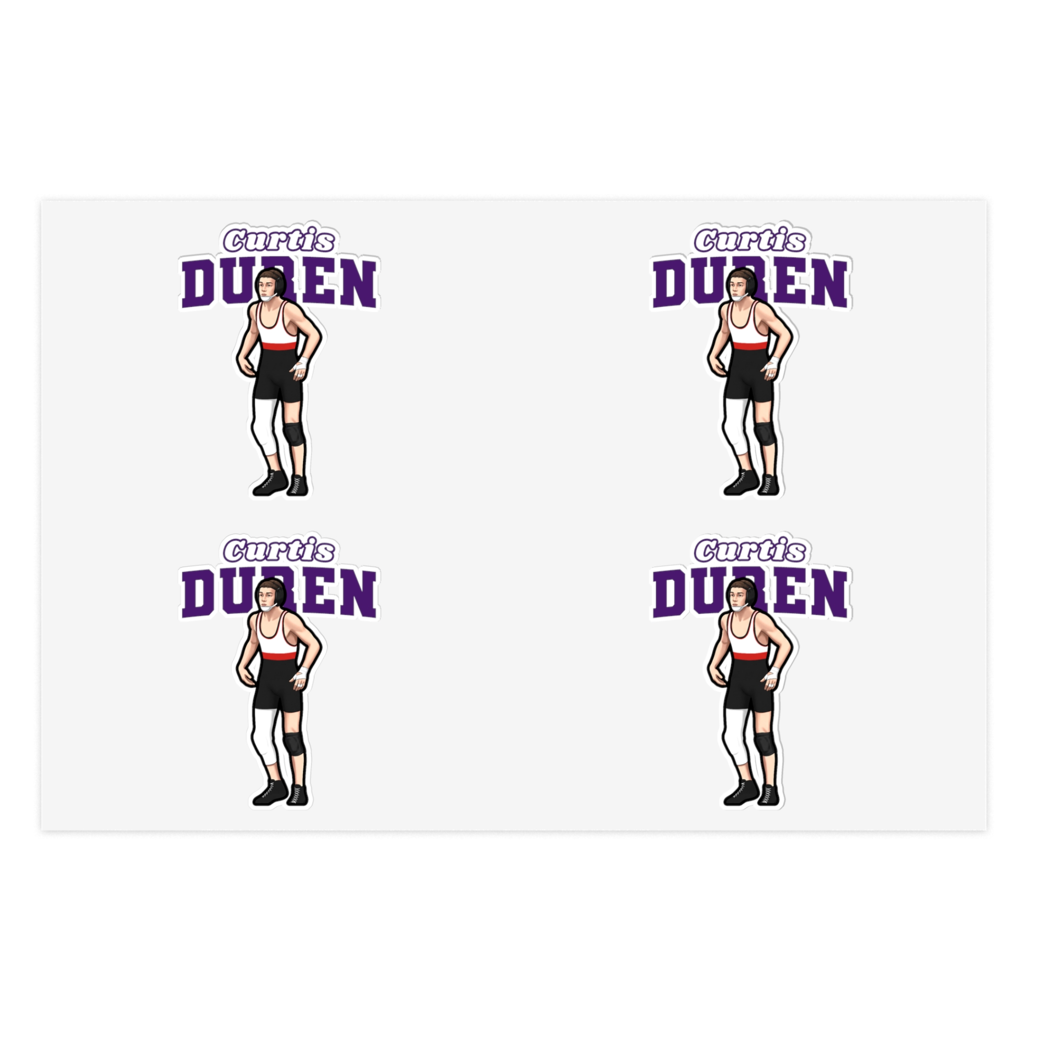 Sticker Sheet — character_name_arch in Classic