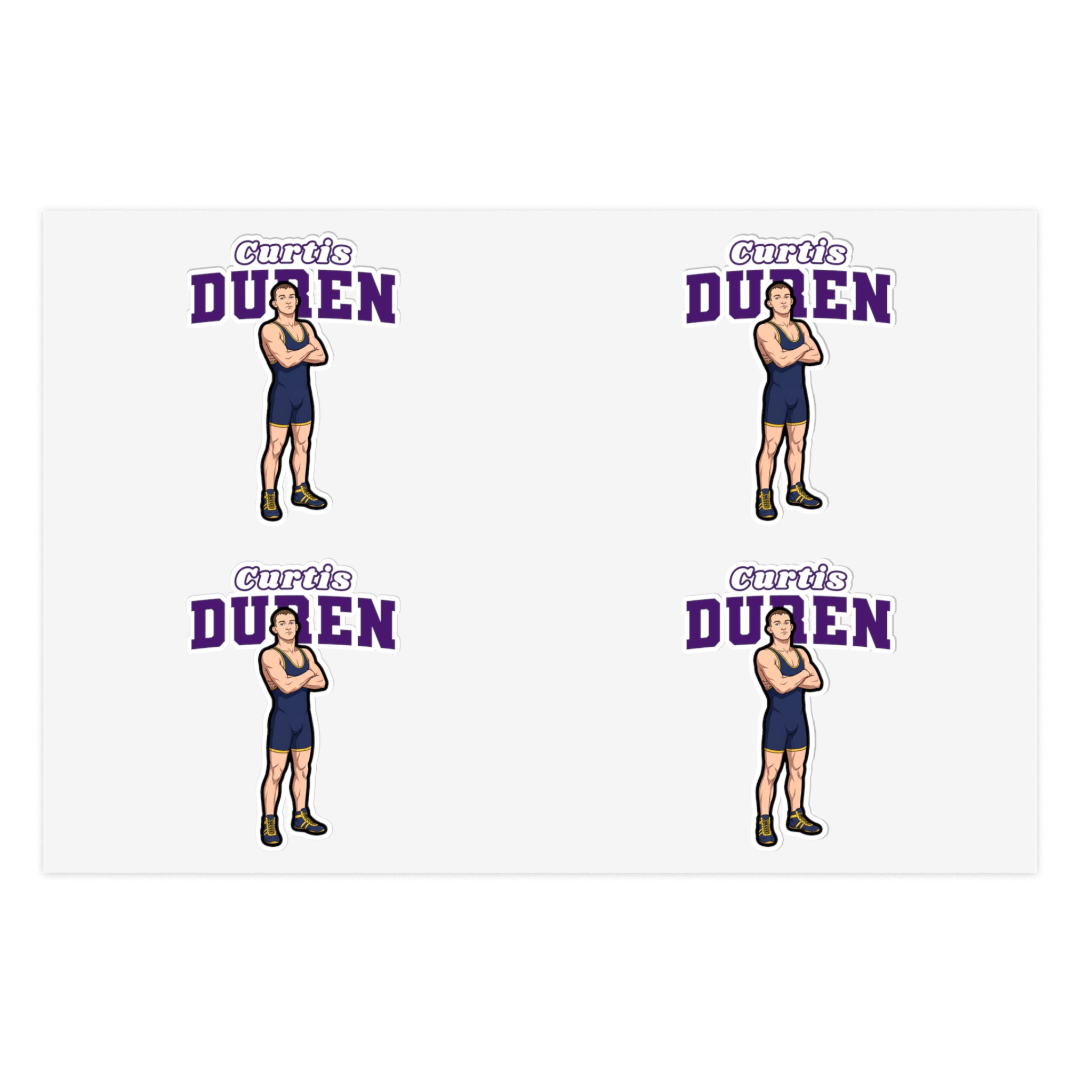 Sticker Sheet — character_name_arch in Classic