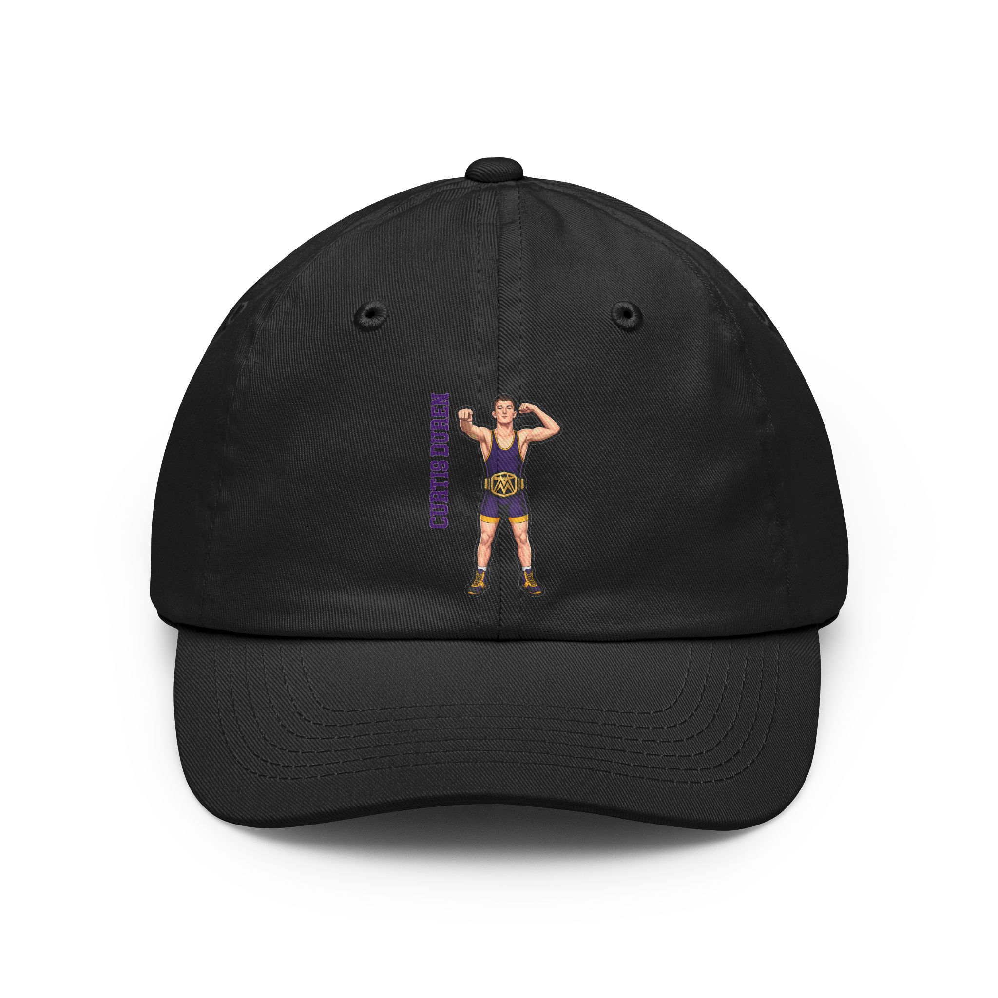 Classic Cap — character_name_vertical in Black