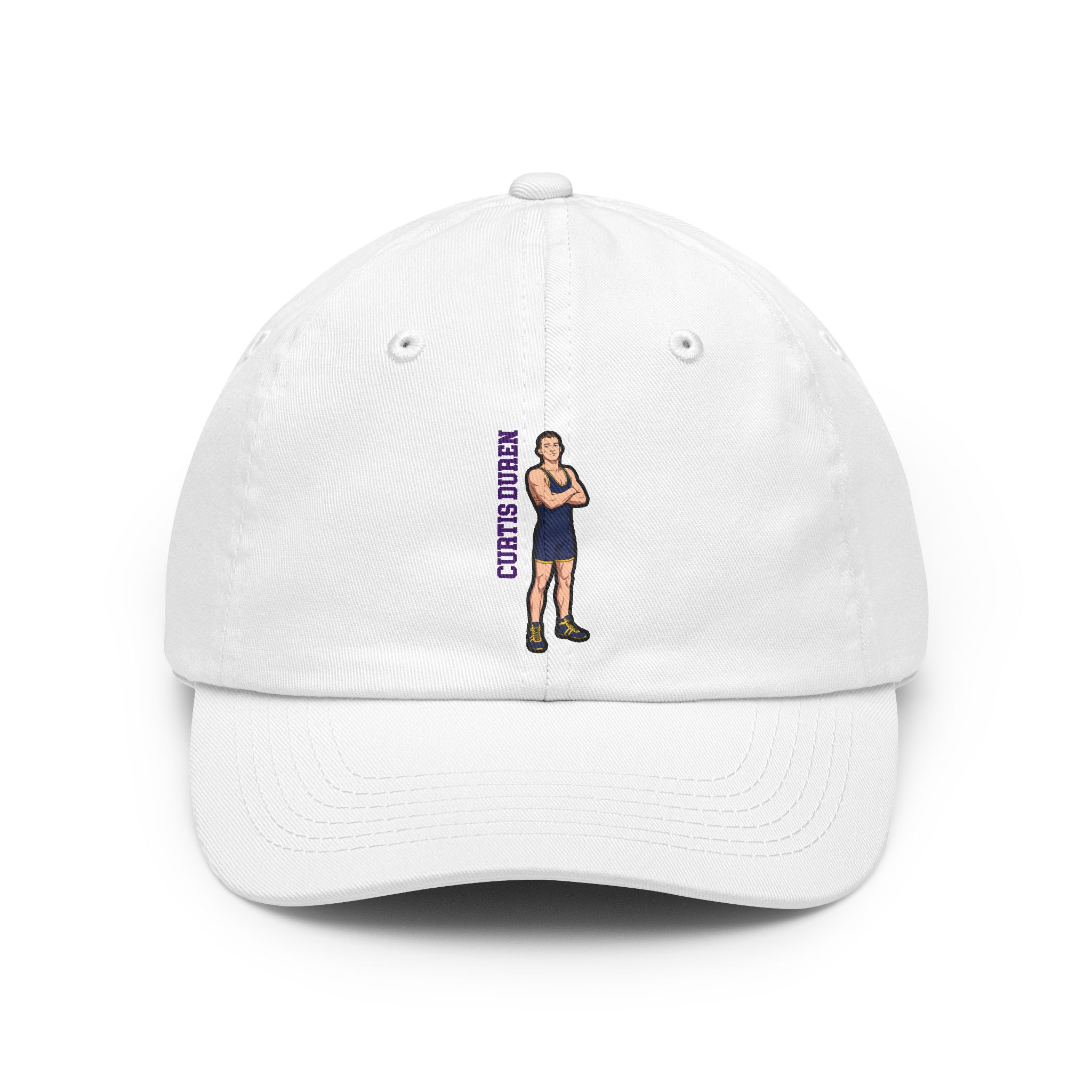 Classic Cap — character_name_vertical in White