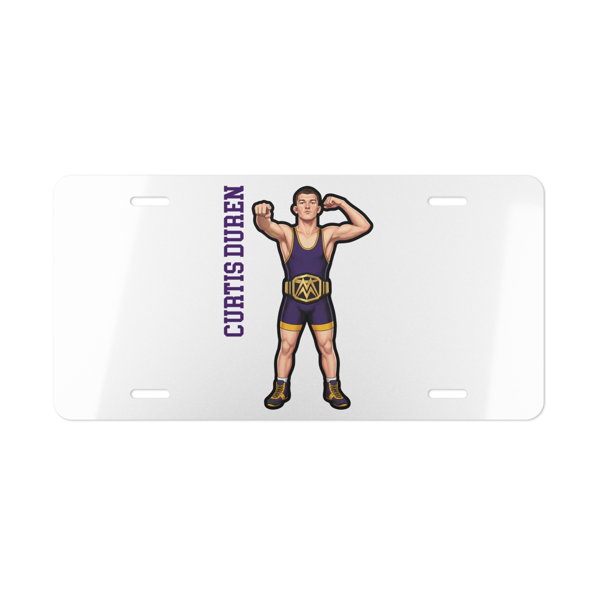 License Plate — character_name_vertical in Classic