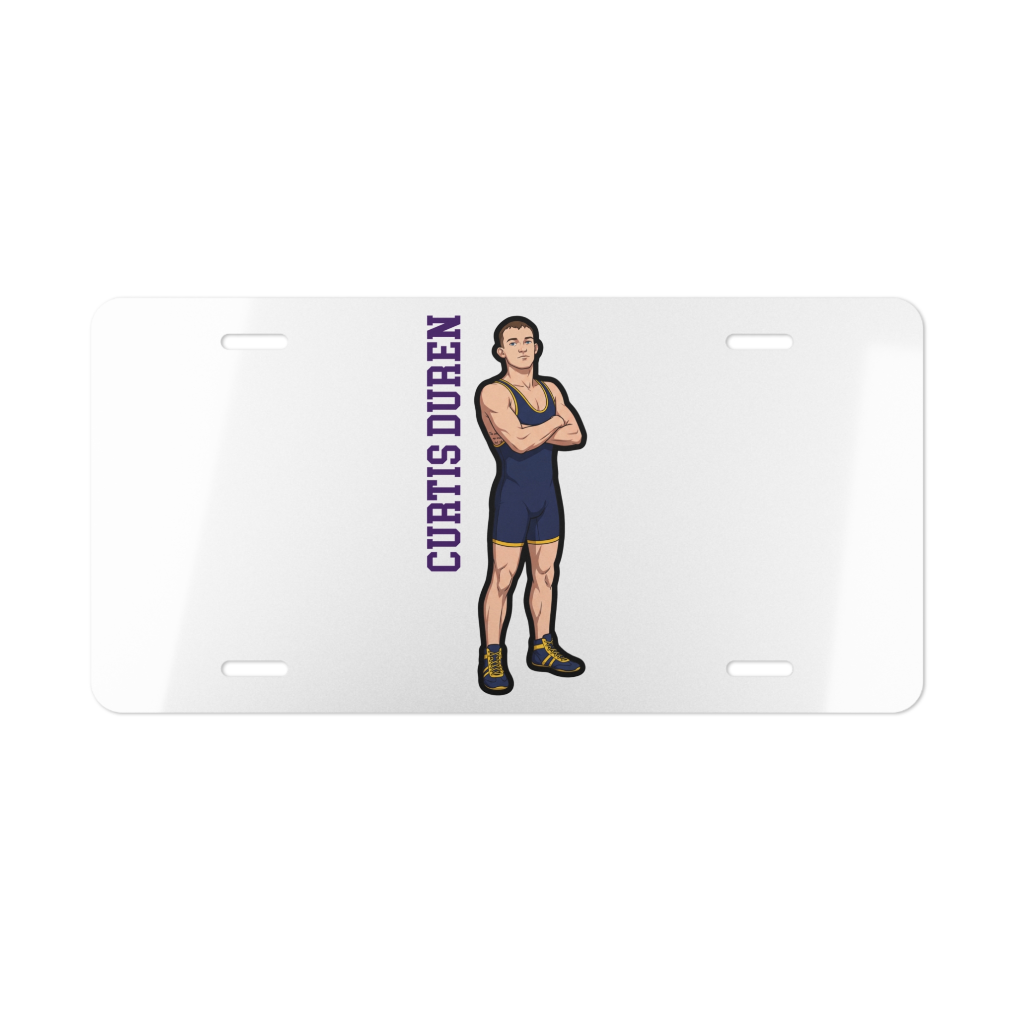 License Plate — character_name_vertical in Classic