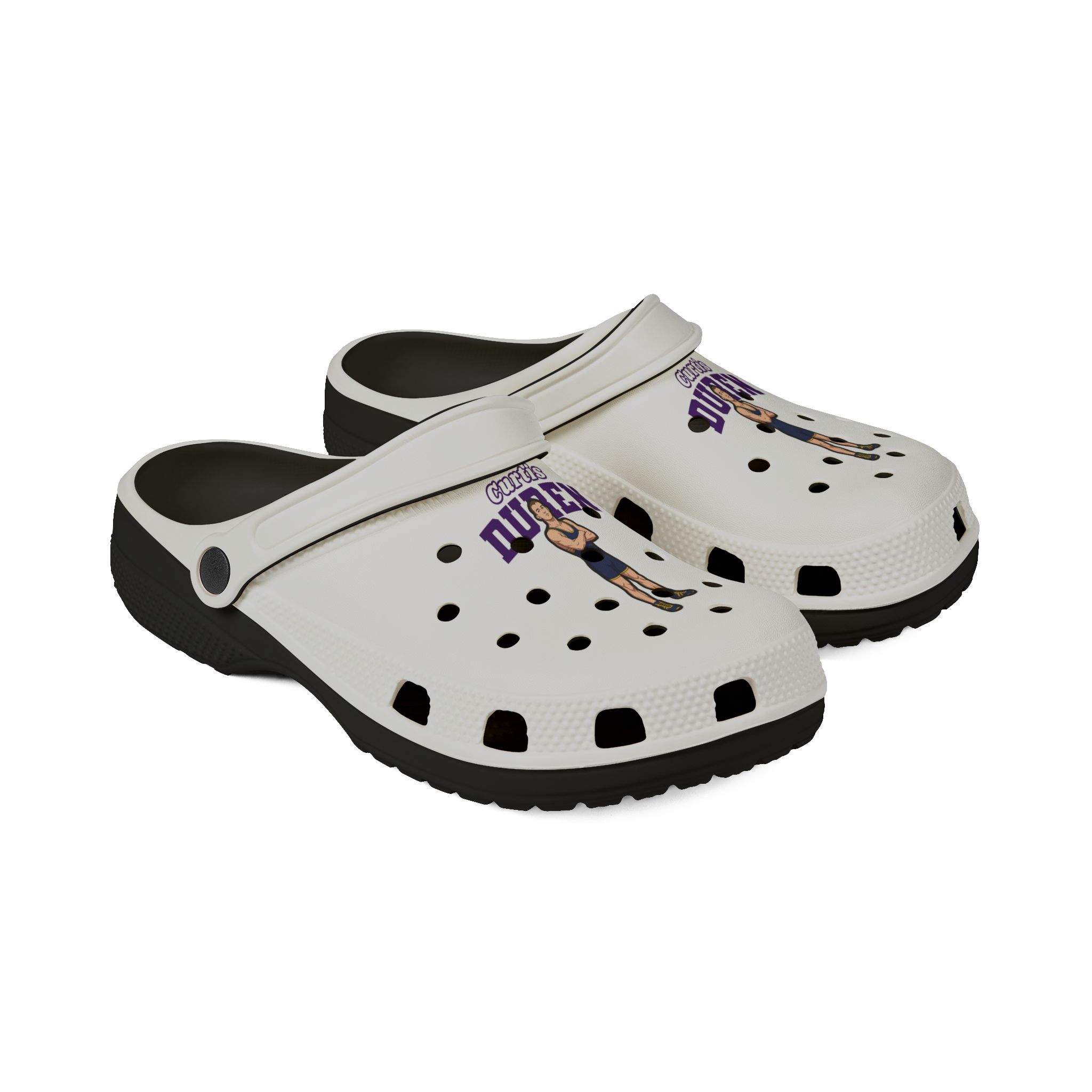 Rubber Clogs — character_name_arch in Black