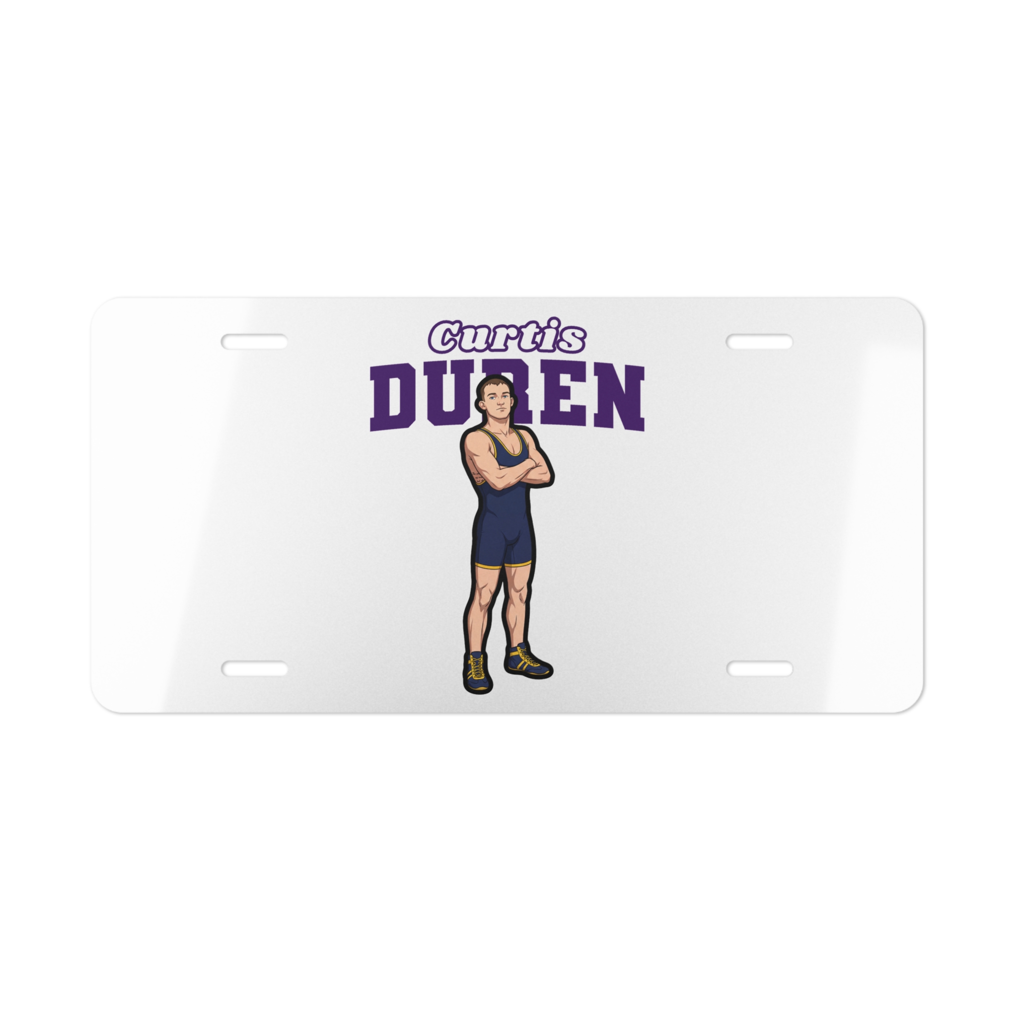 License Plate — character_name_arch in Classic
