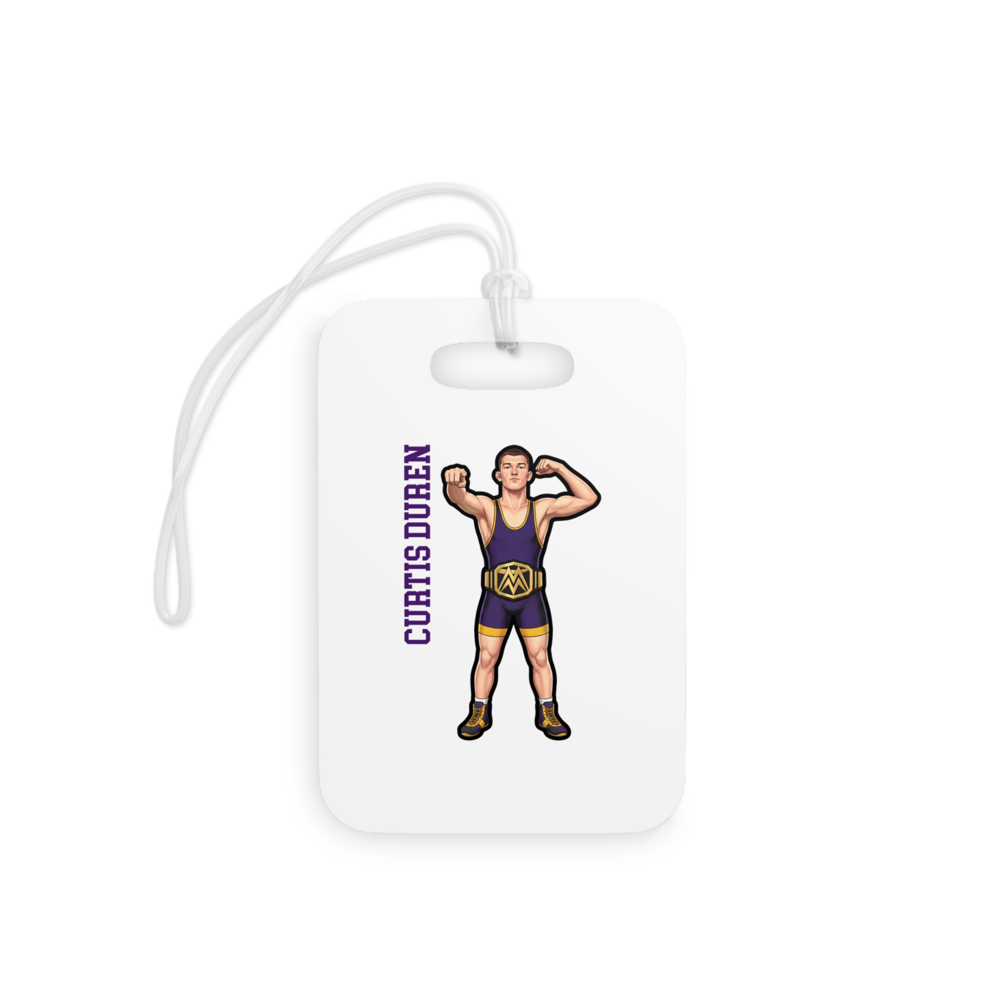 Bag Tag — character_name_vertical in Classic