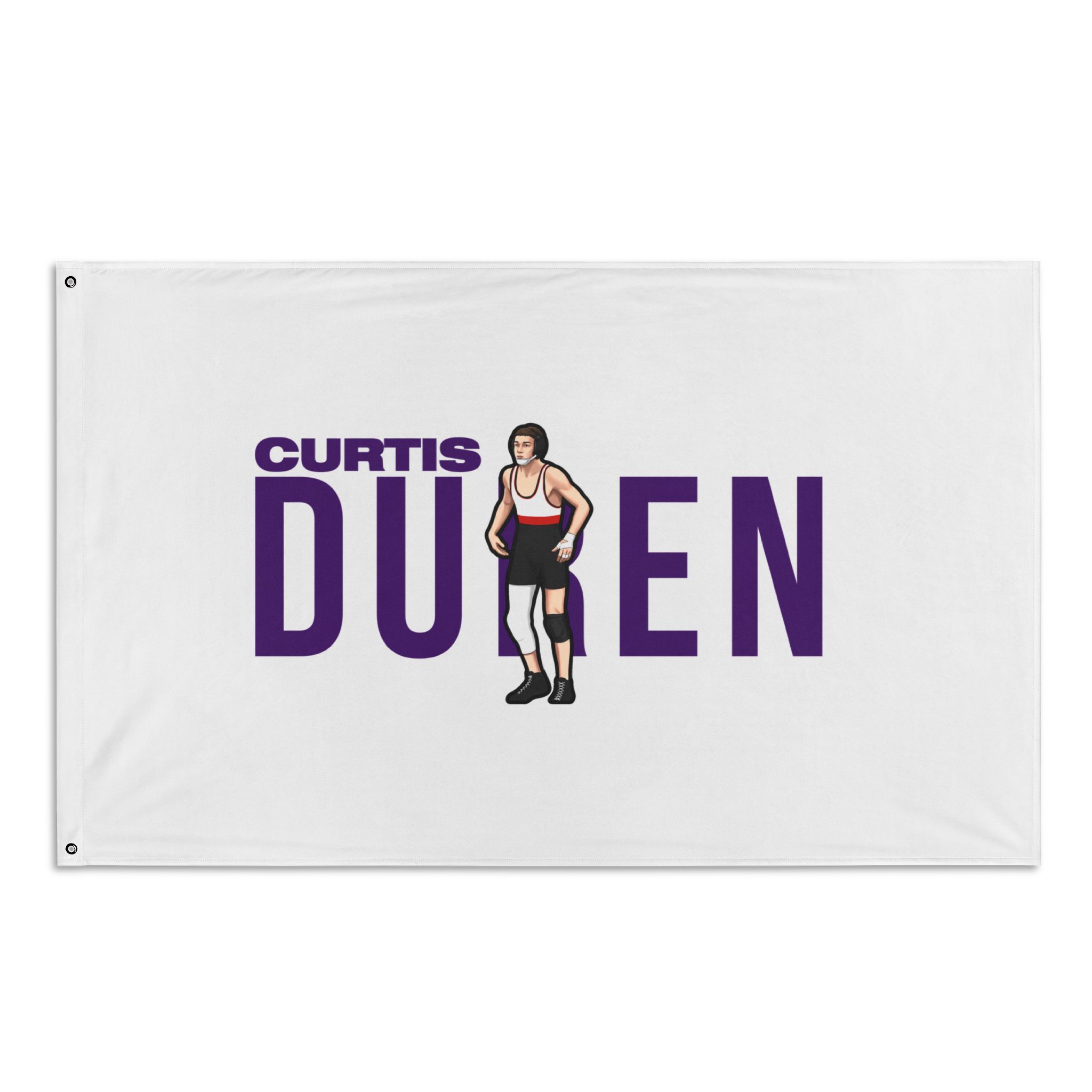 Flag (35 × 56 in) — character_player_name in Classic