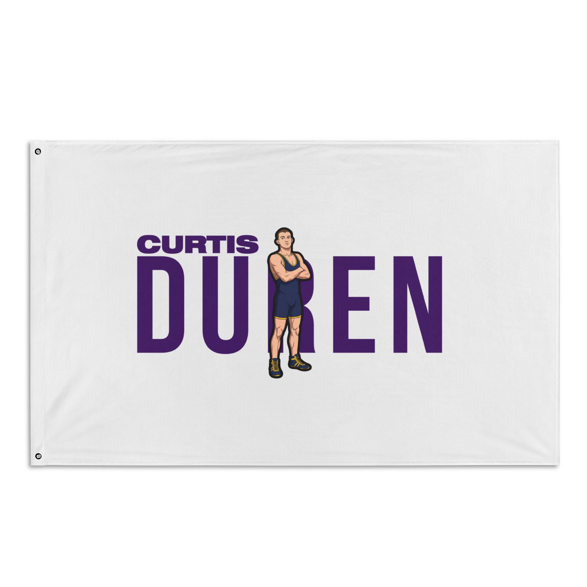 Flag (35 × 56 in) — character_player_name in Classic