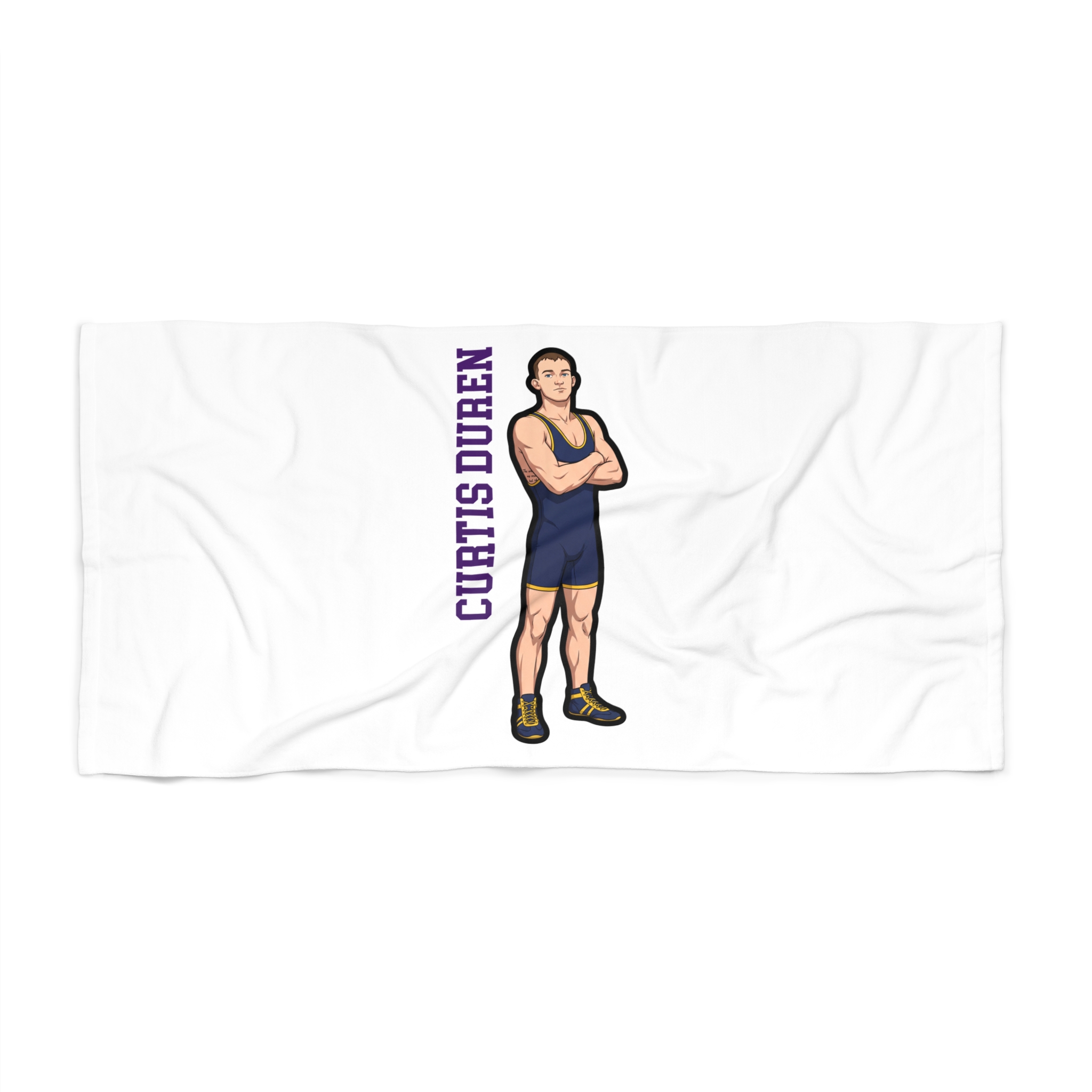 Beach Towel — character_name_vertical in Classic