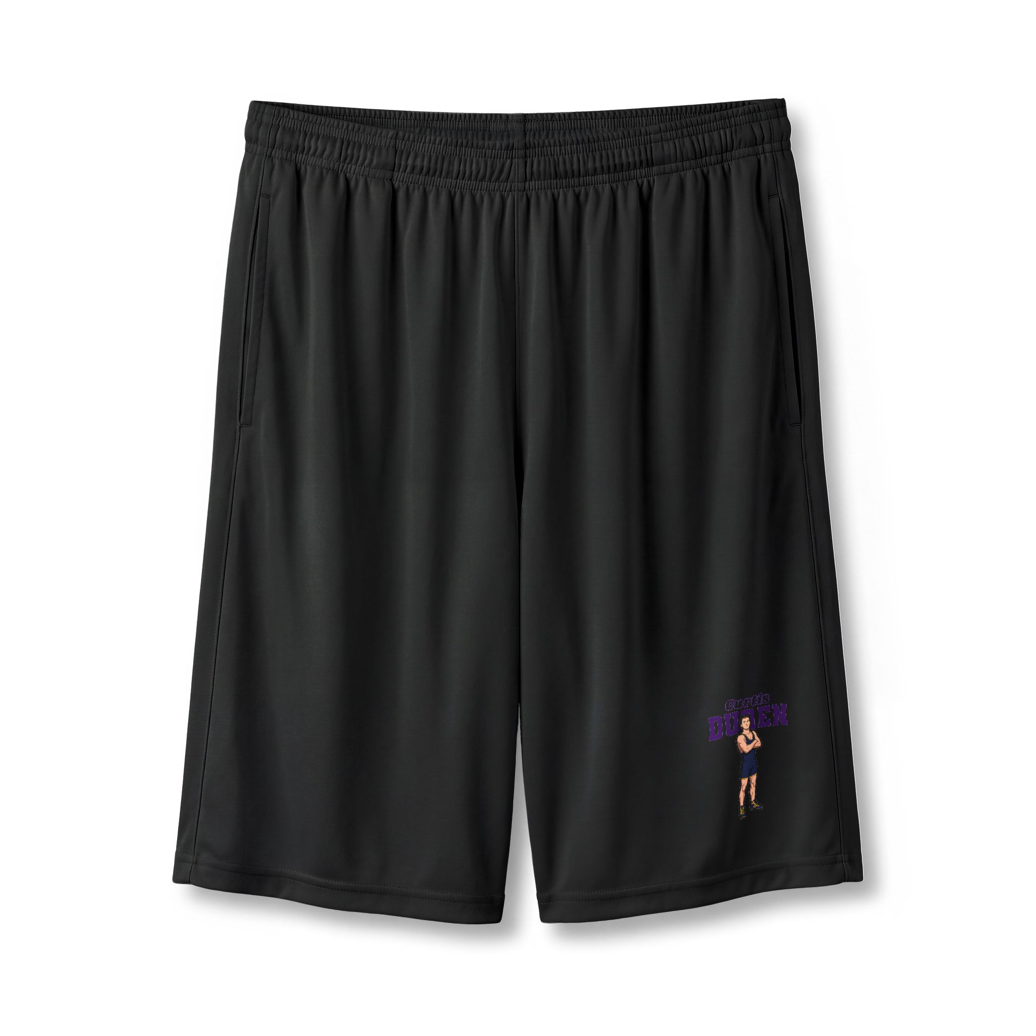 Shorts — character_name_arch in Black