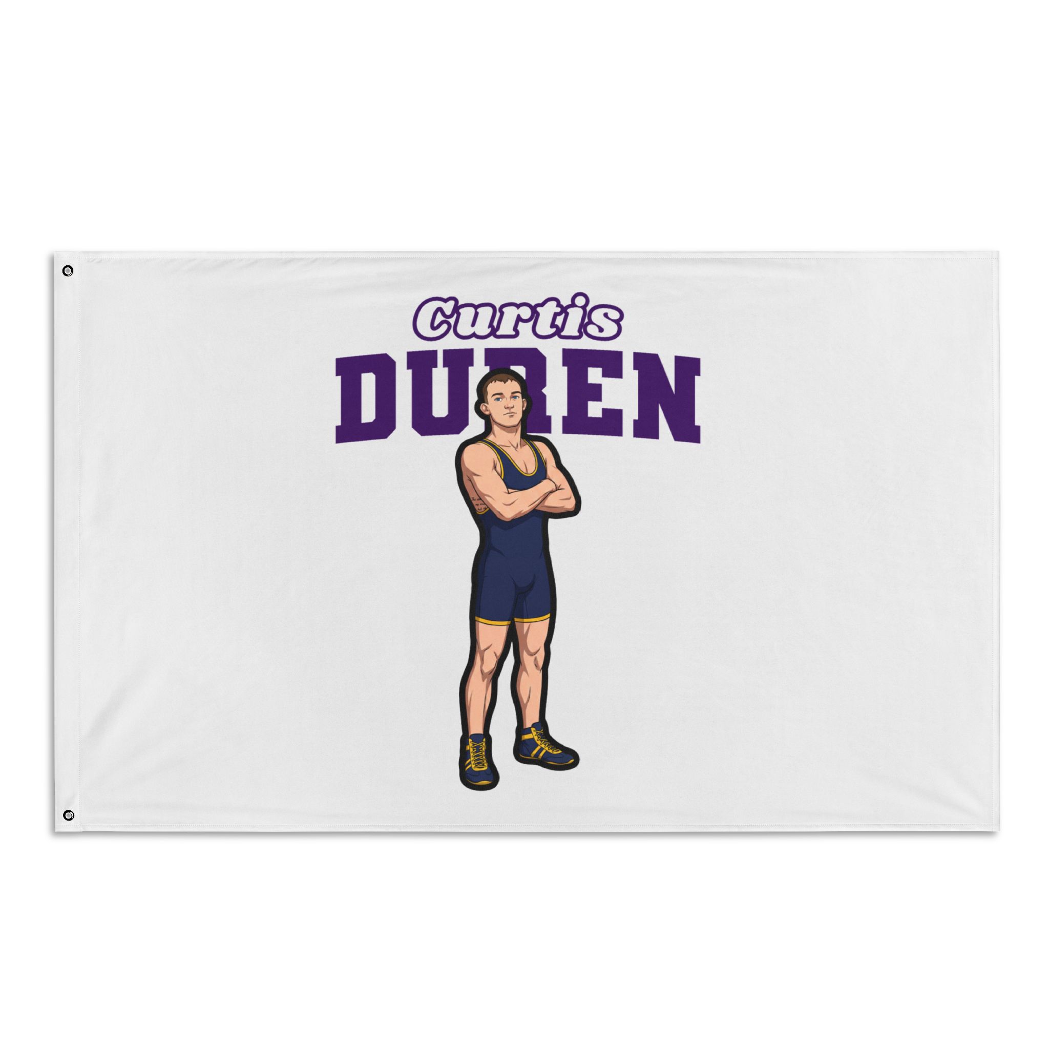 Flag (35 × 56 in) — character_name_arch in Classic