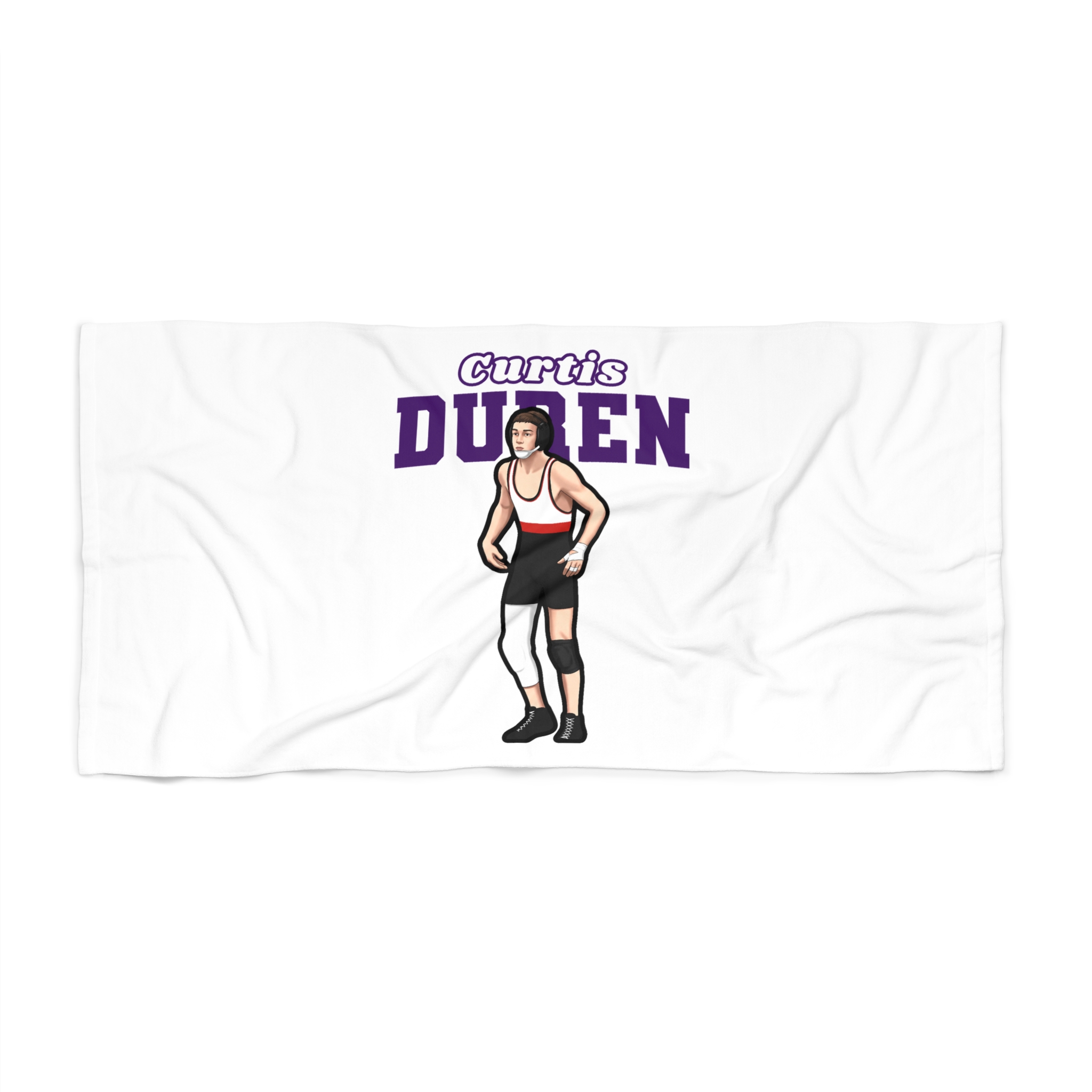 Beach Towel — character_name_arch in Classic