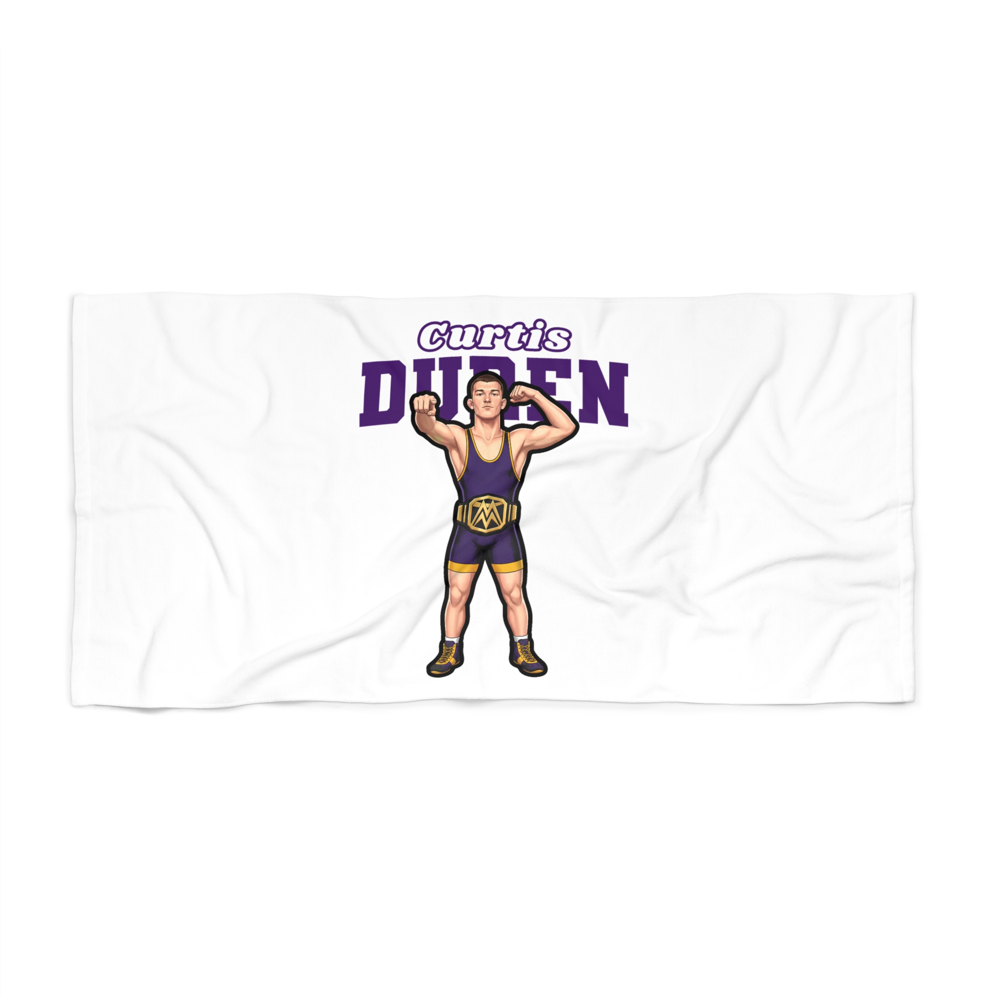 Beach Towel — character_name_arch in Classic