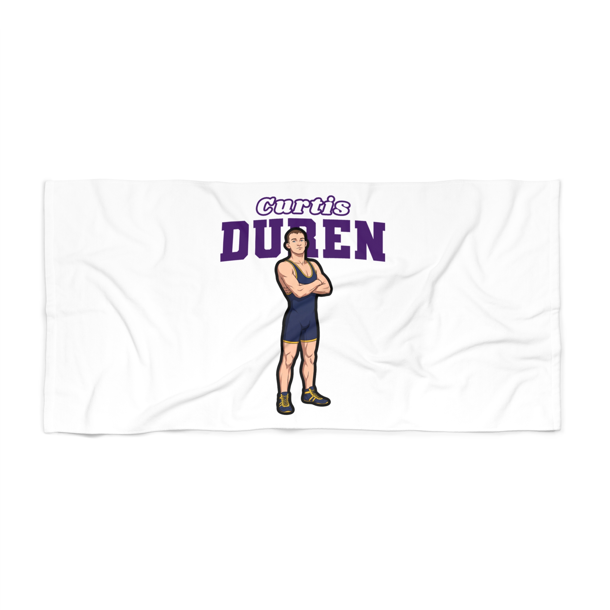 Beach Towel — character_name_arch in Classic