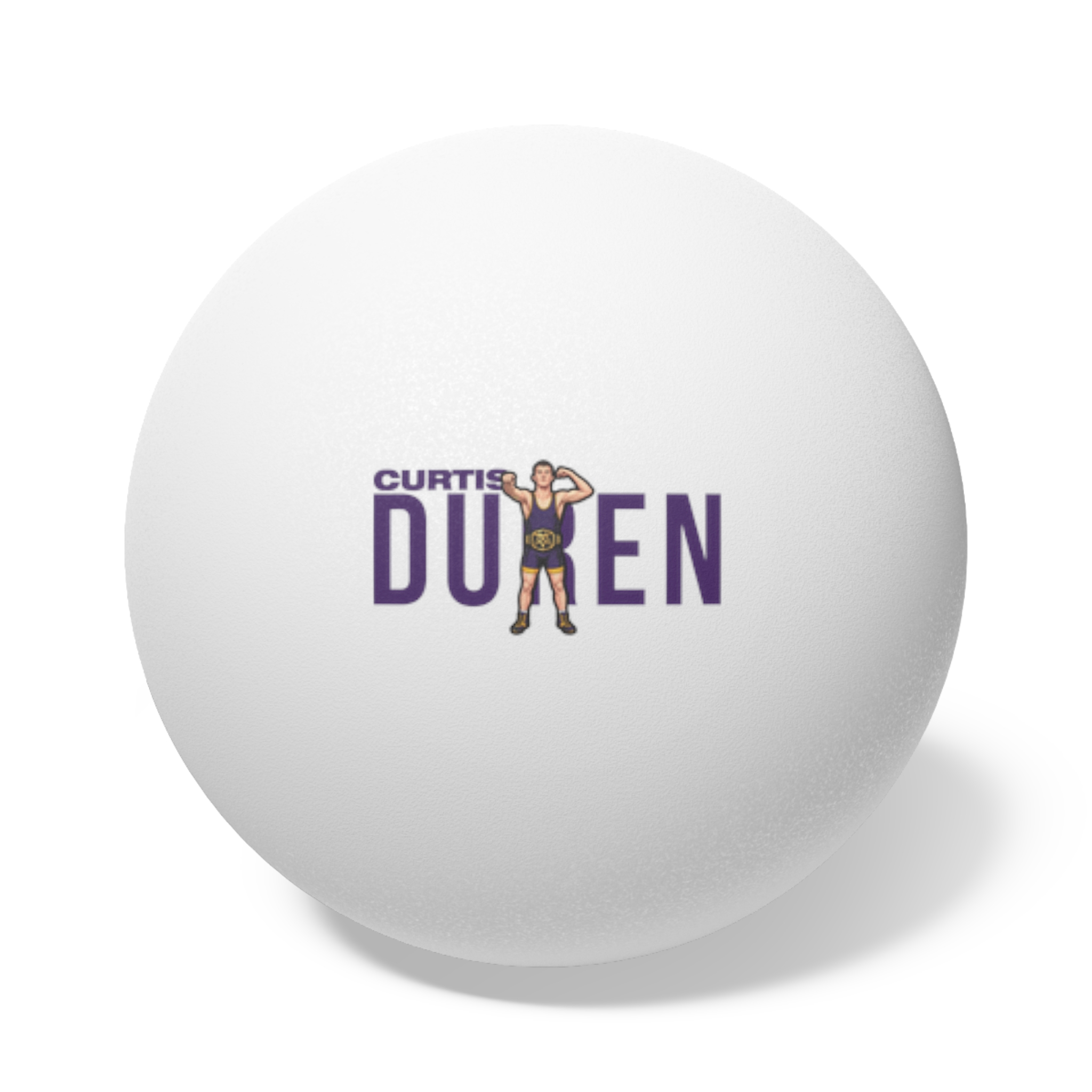 Ping Pong Balls, 6 pcs — character_player_name in White