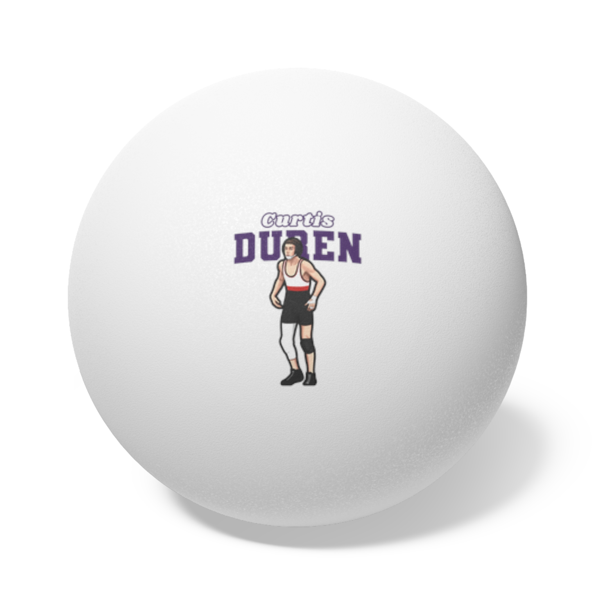 Ping Pong Balls, 6 pcs — character_name_arch in White