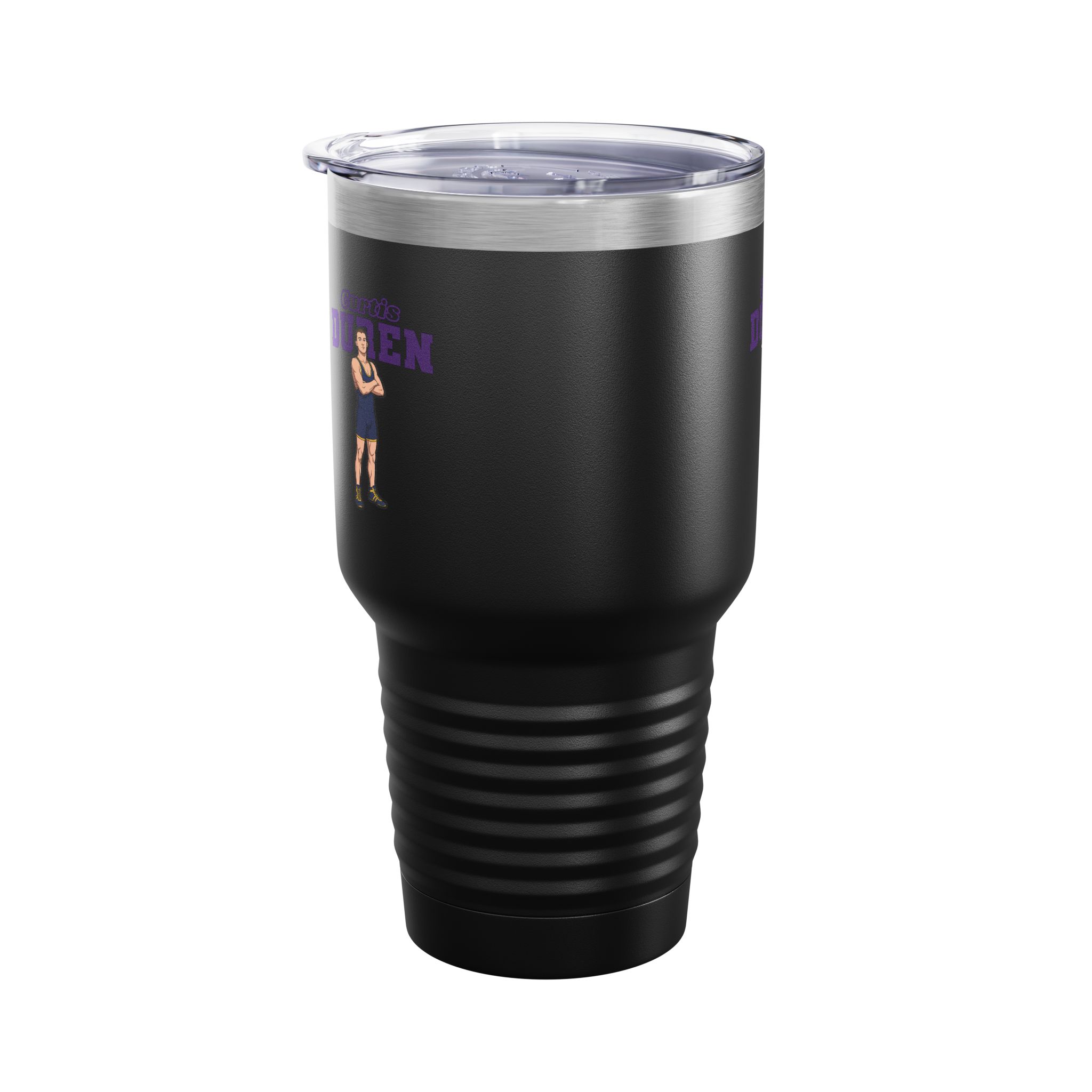 30oz Tumbler — character_name_arch in Black
