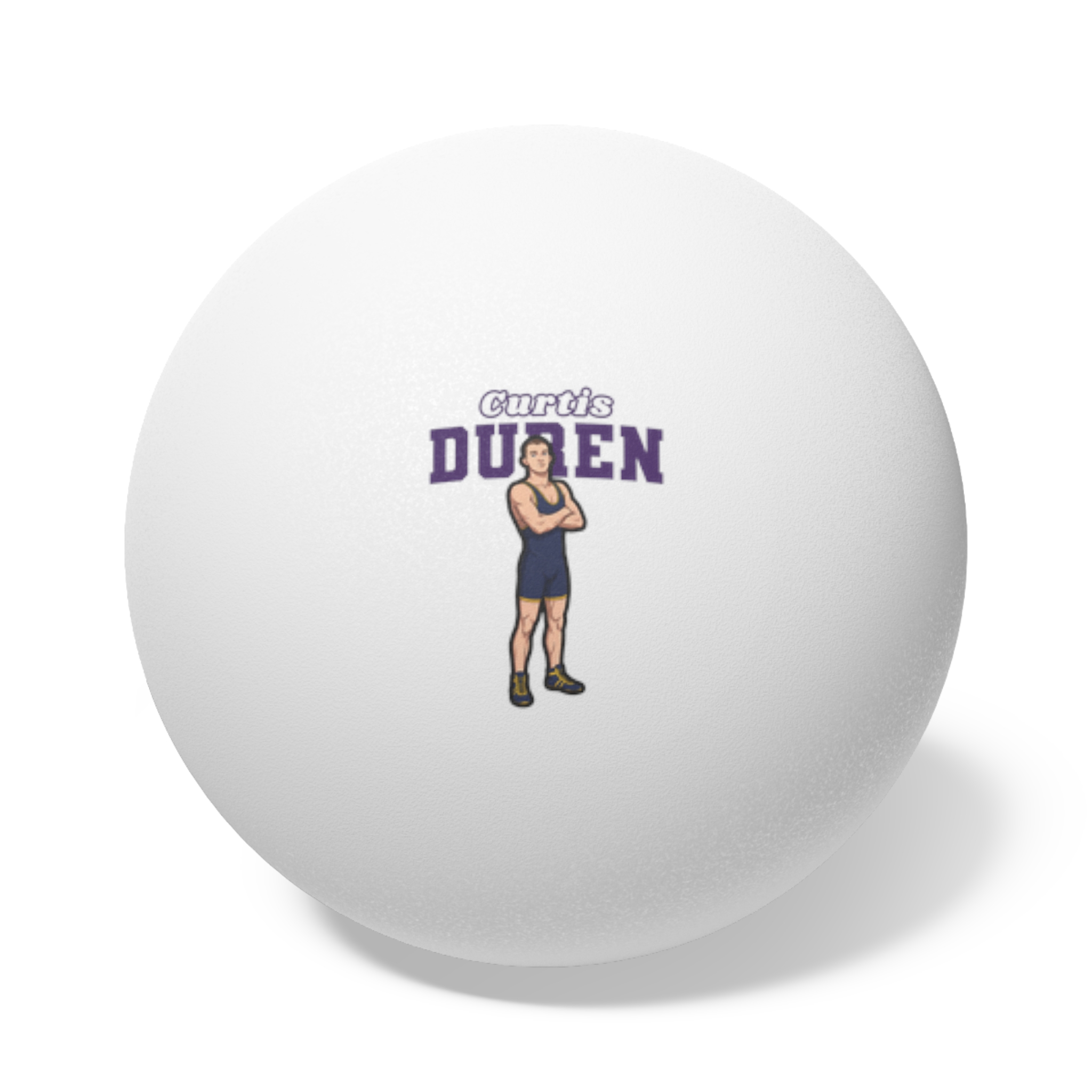 Ping Pong Balls, 6 pcs — character_name_arch in White