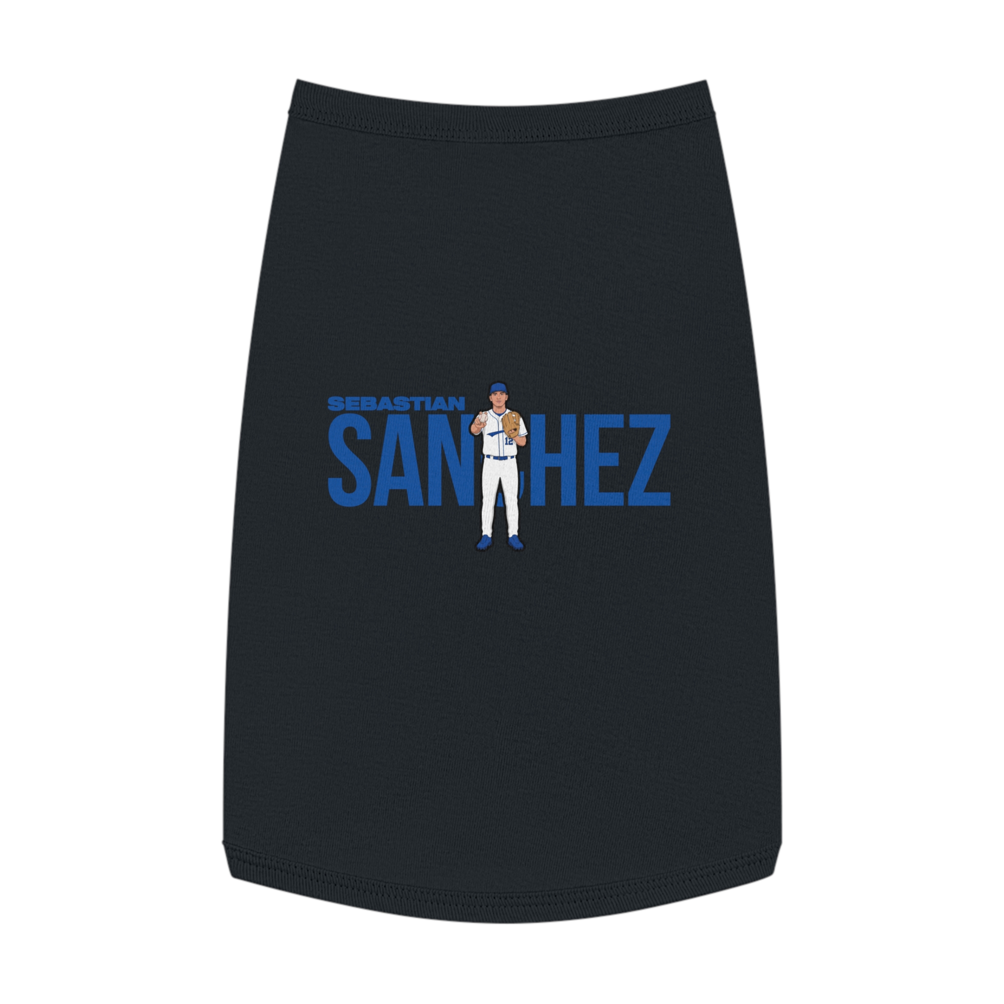 Pet Tank Top — character_player_name in White