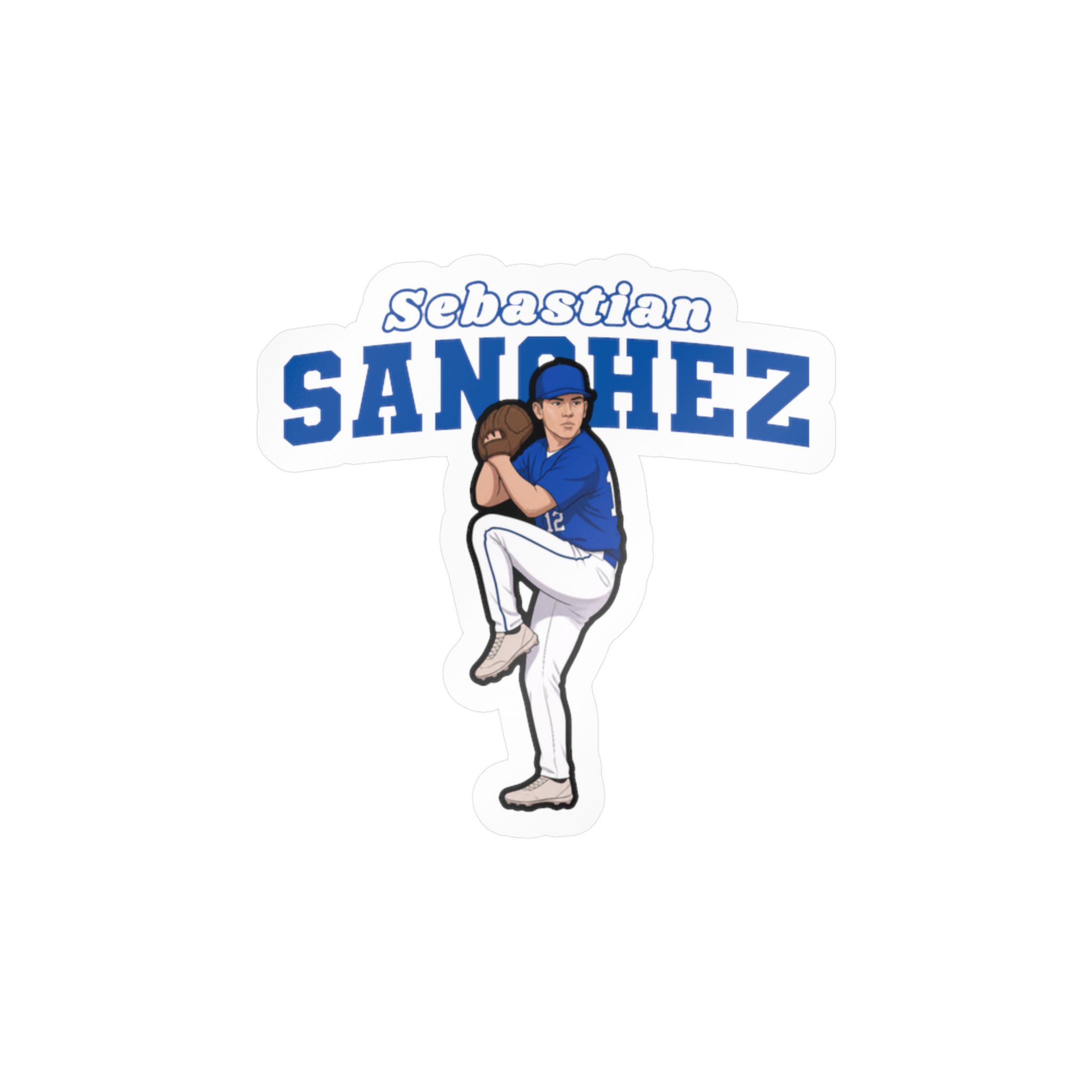 Vinyl Sticker — character_name_arch in Classic