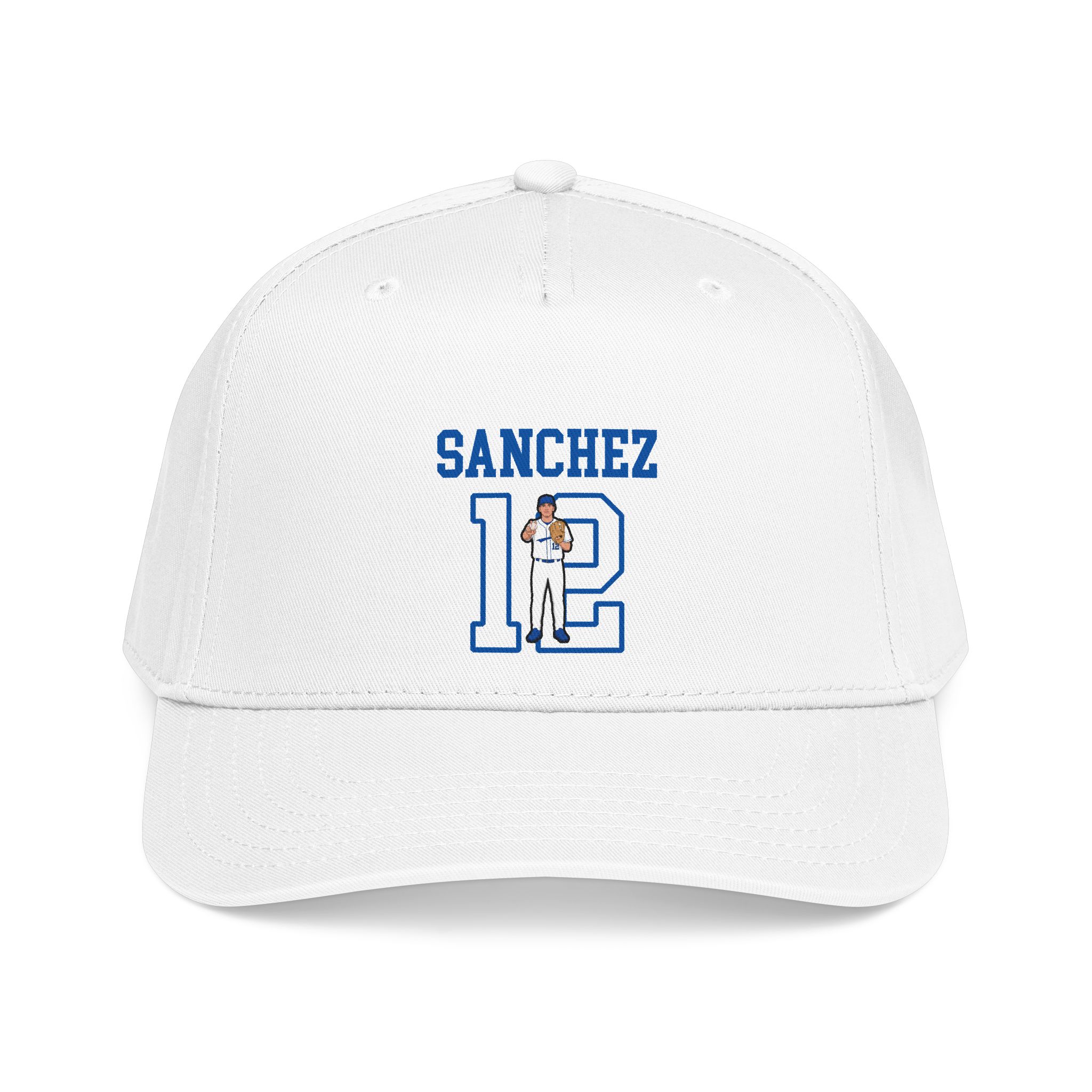 Baseball Cap — character_shirsey in White