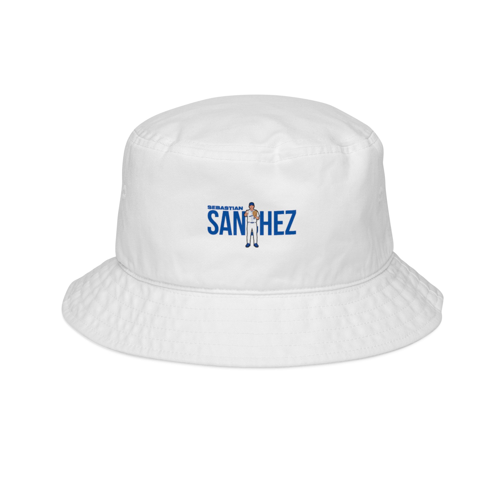 Bucket Hat — character_player_name in White