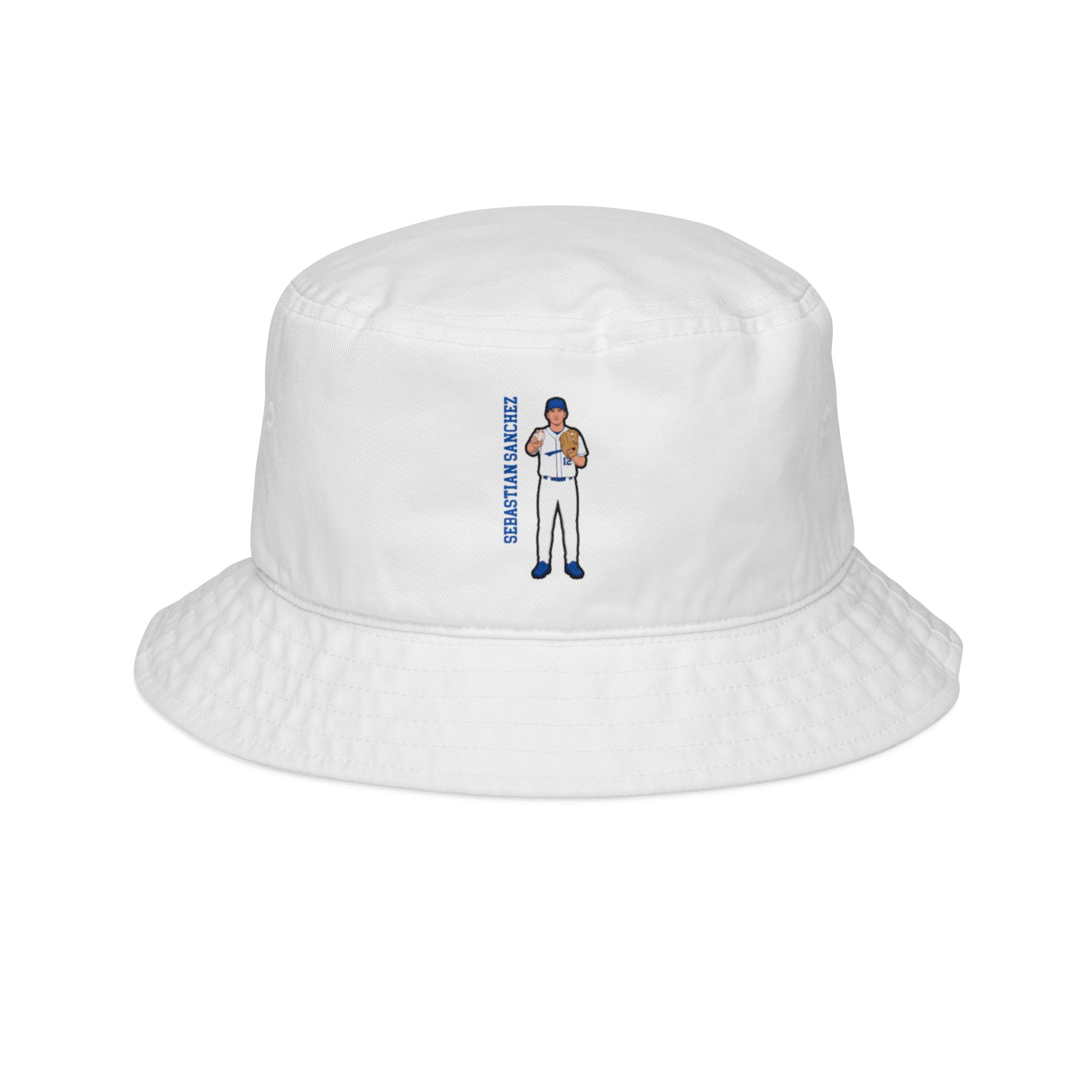 Bucket Hat — character_name_vertical in White