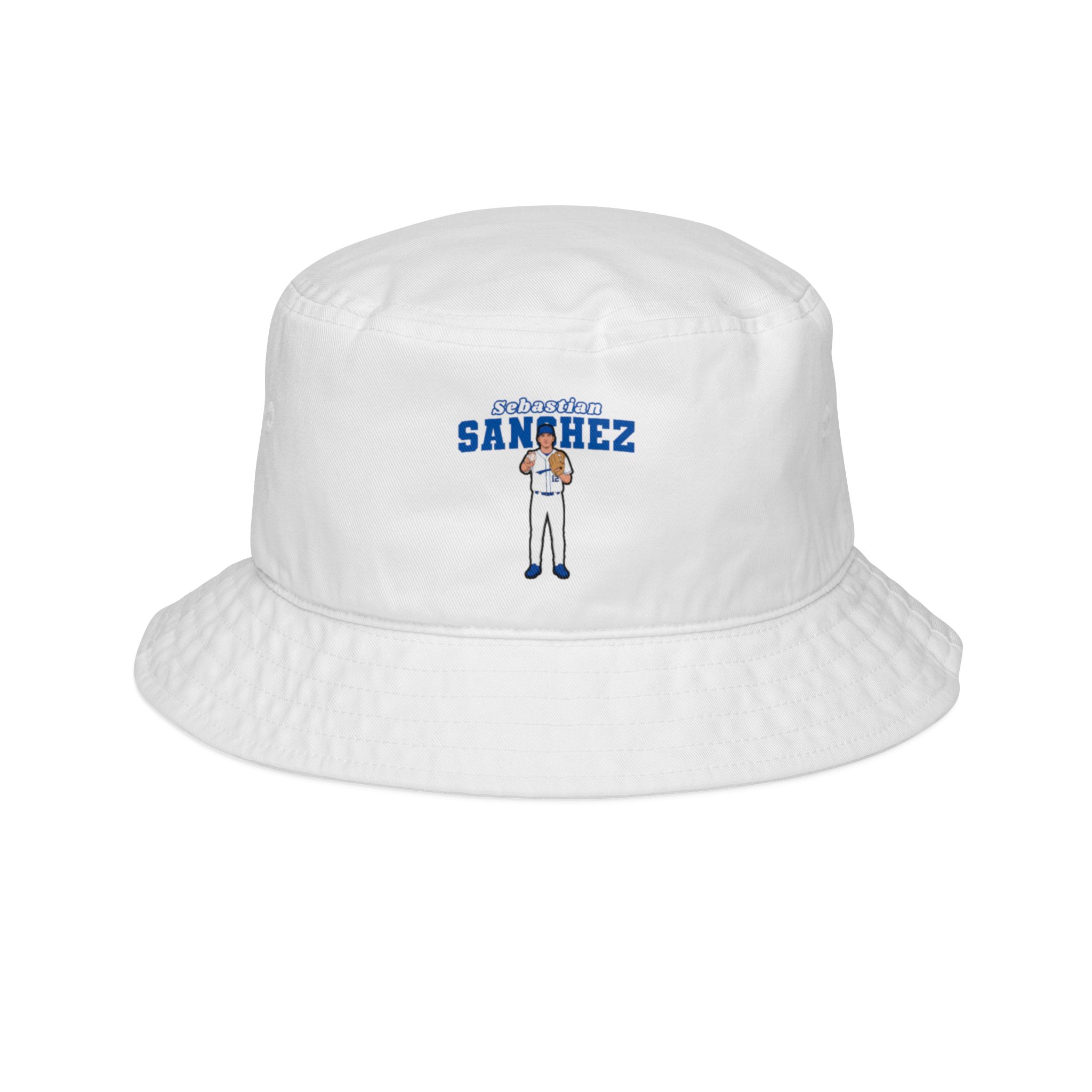 Bucket Hat — character_name_arch in White
