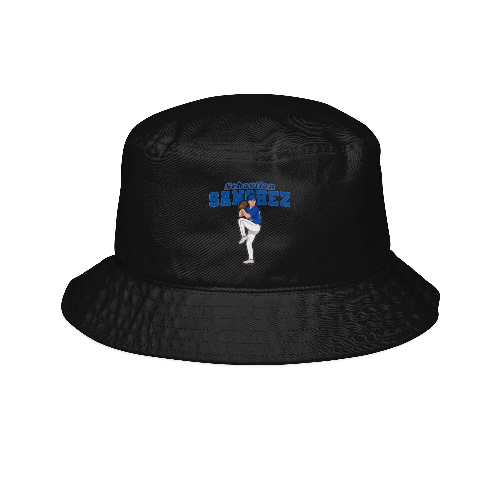 Bucket Hat — character_name_arch in Black