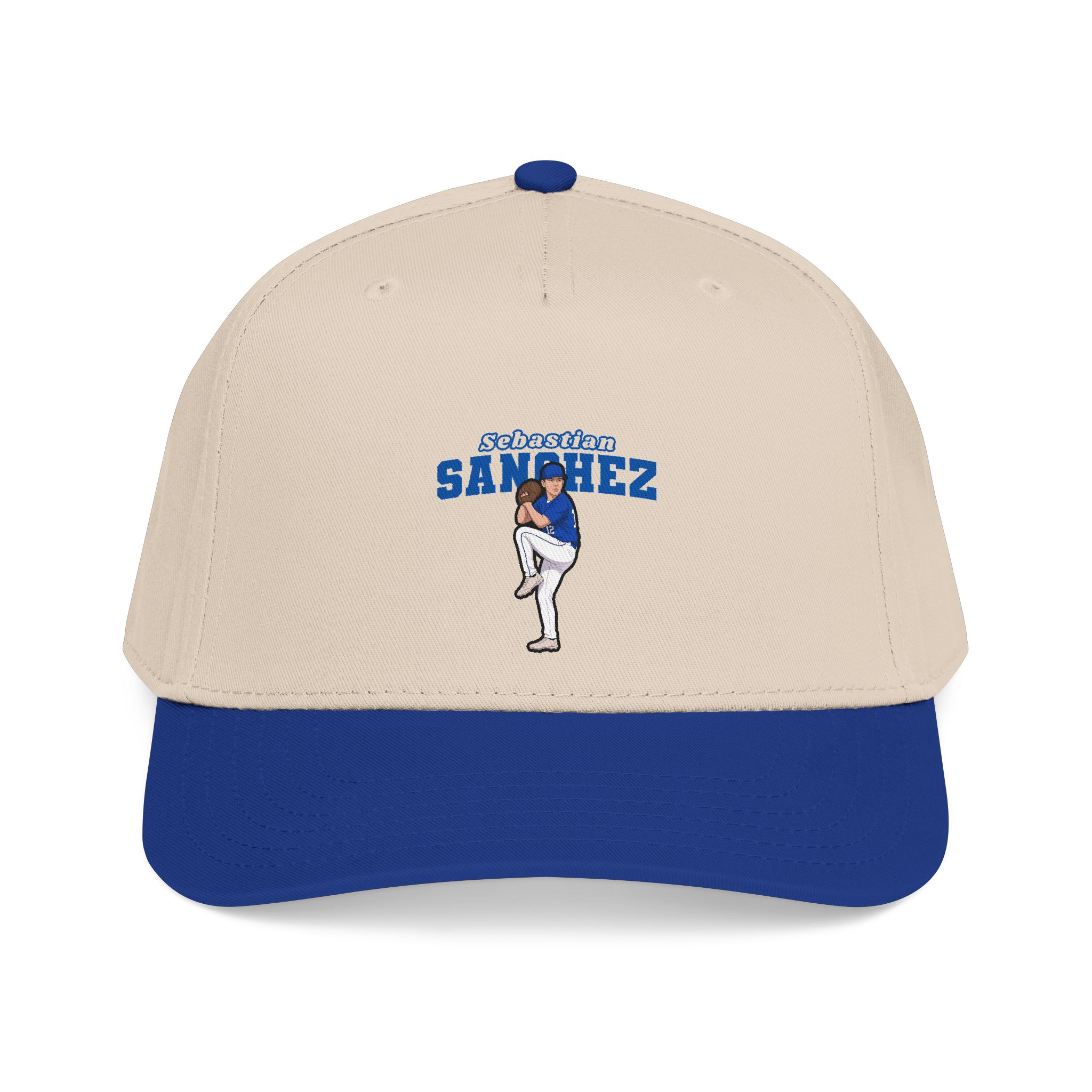 Baseball Cap — character_name_arch in Royal / Natural