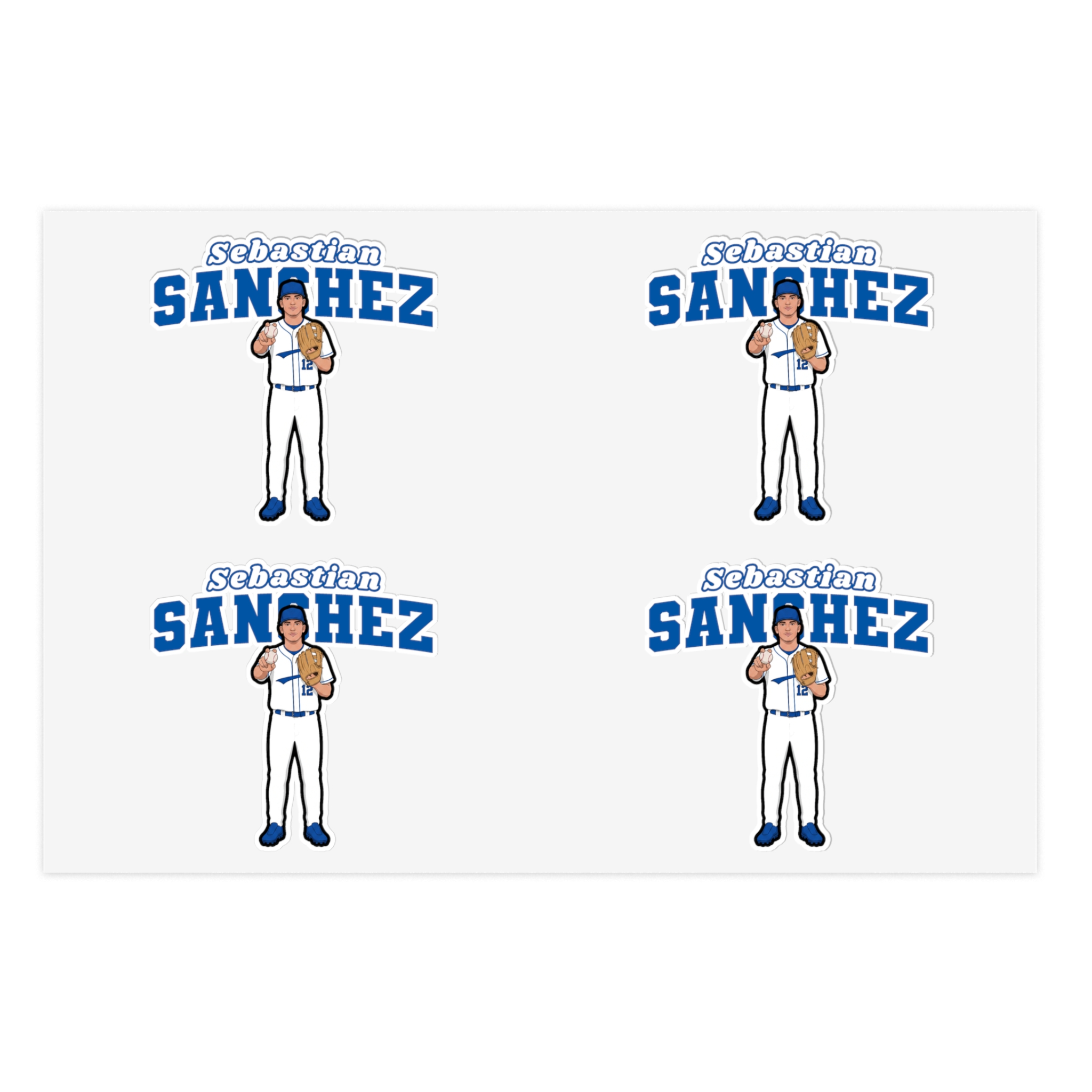 Sticker Sheet — character_name_arch in Classic
