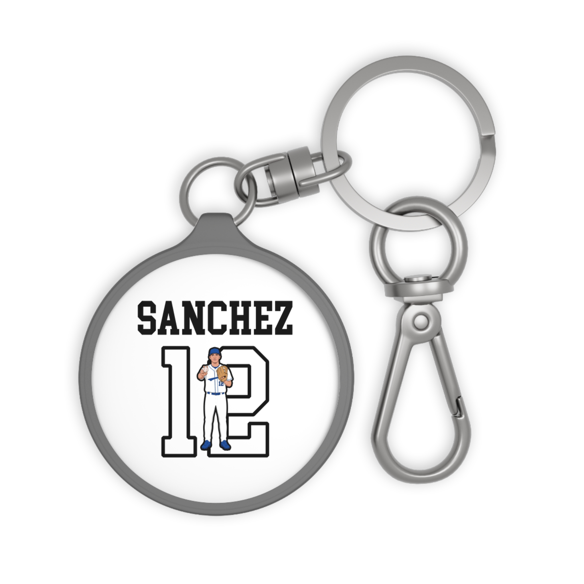 Keychain — character_shirsey in Grey