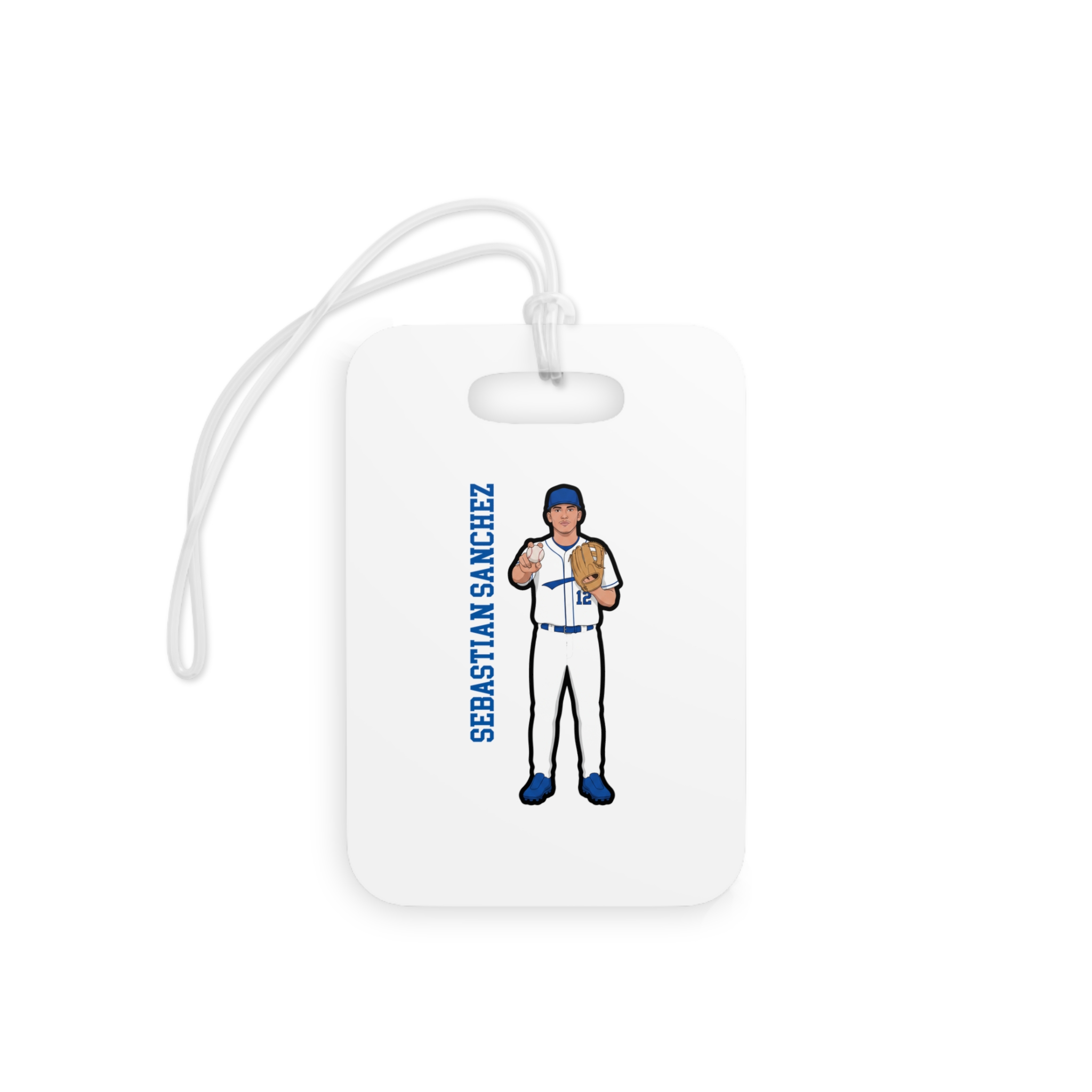 Bag Tag — character_name_vertical in Classic