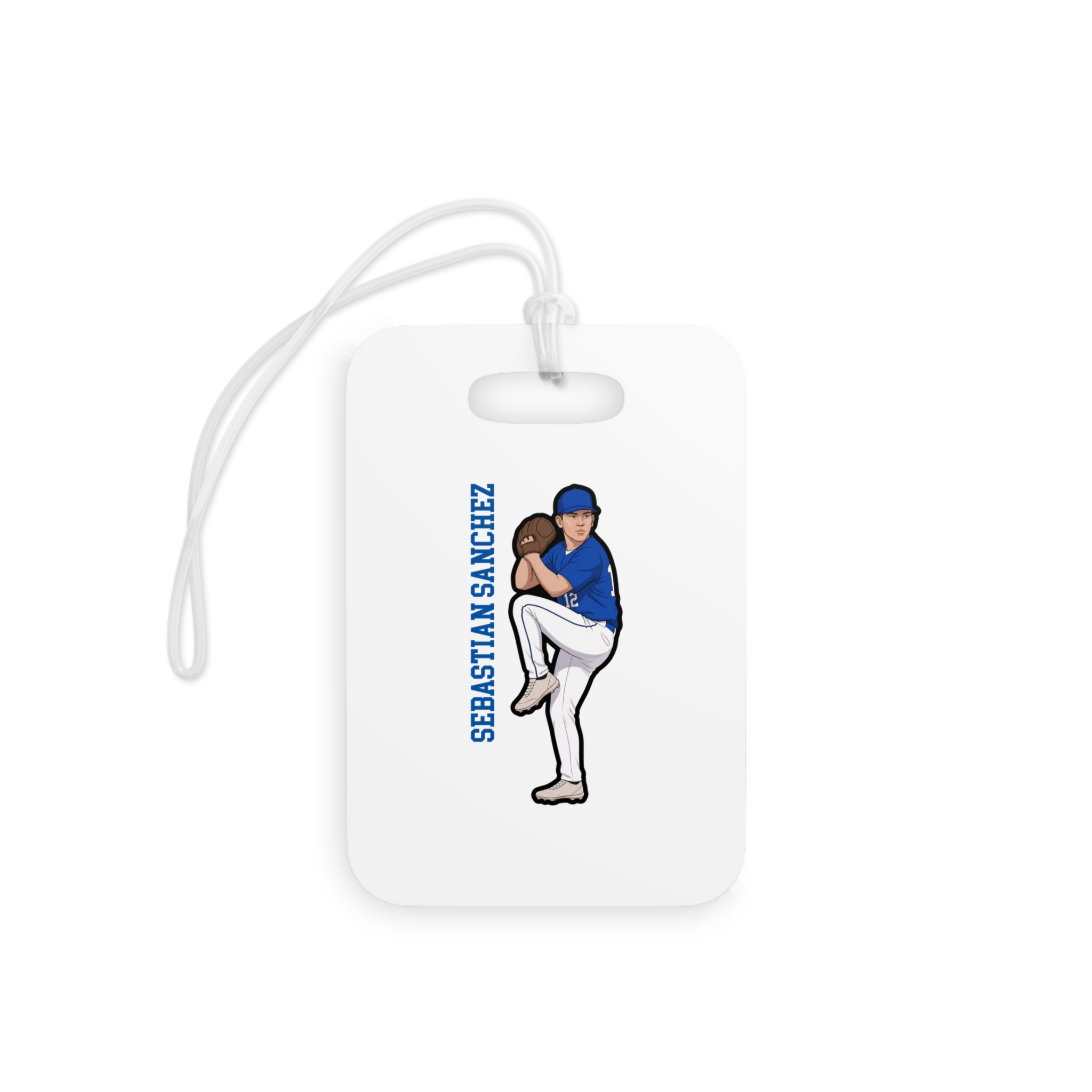 Bag Tag — character_name_vertical in Classic