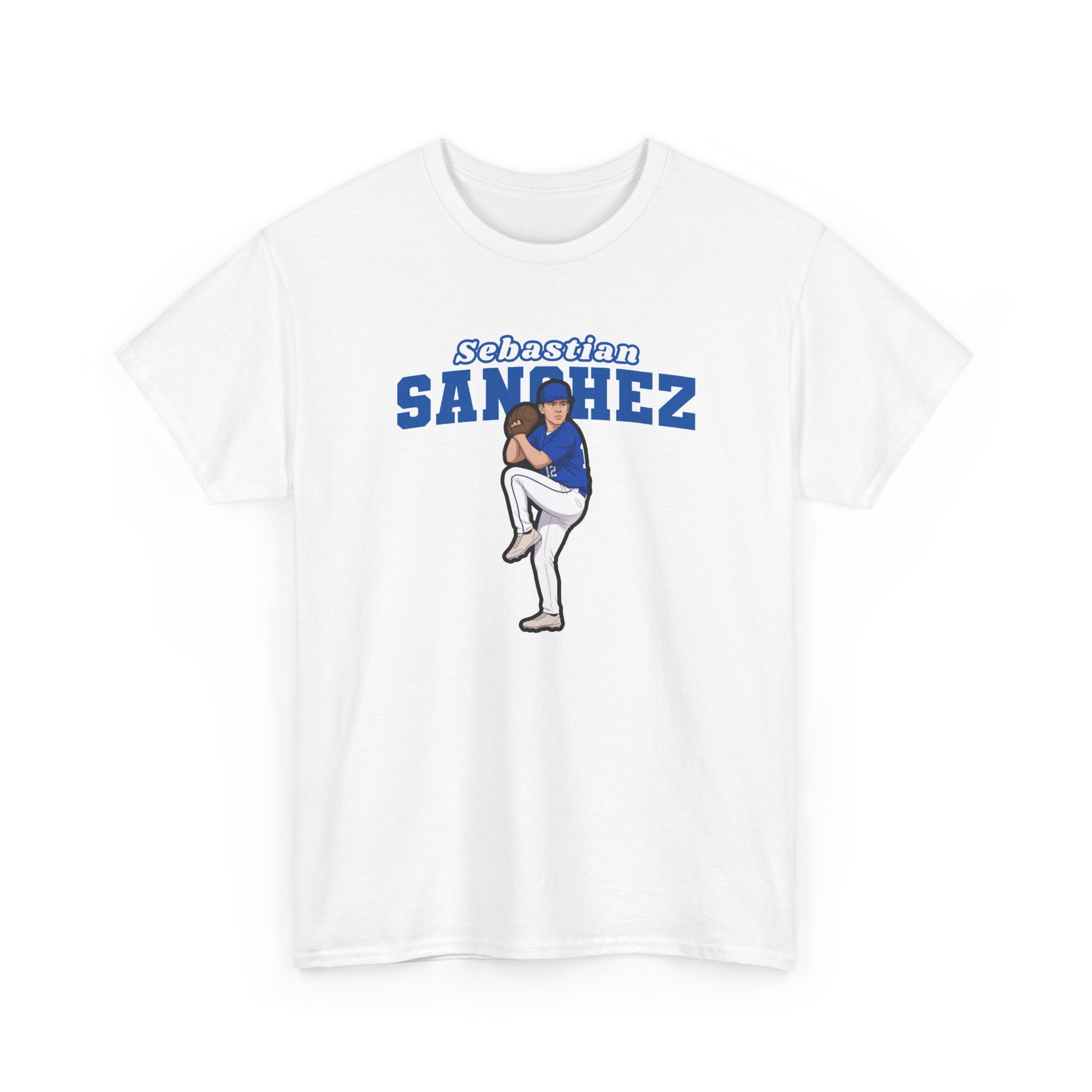 Tee — character_name_arch in White