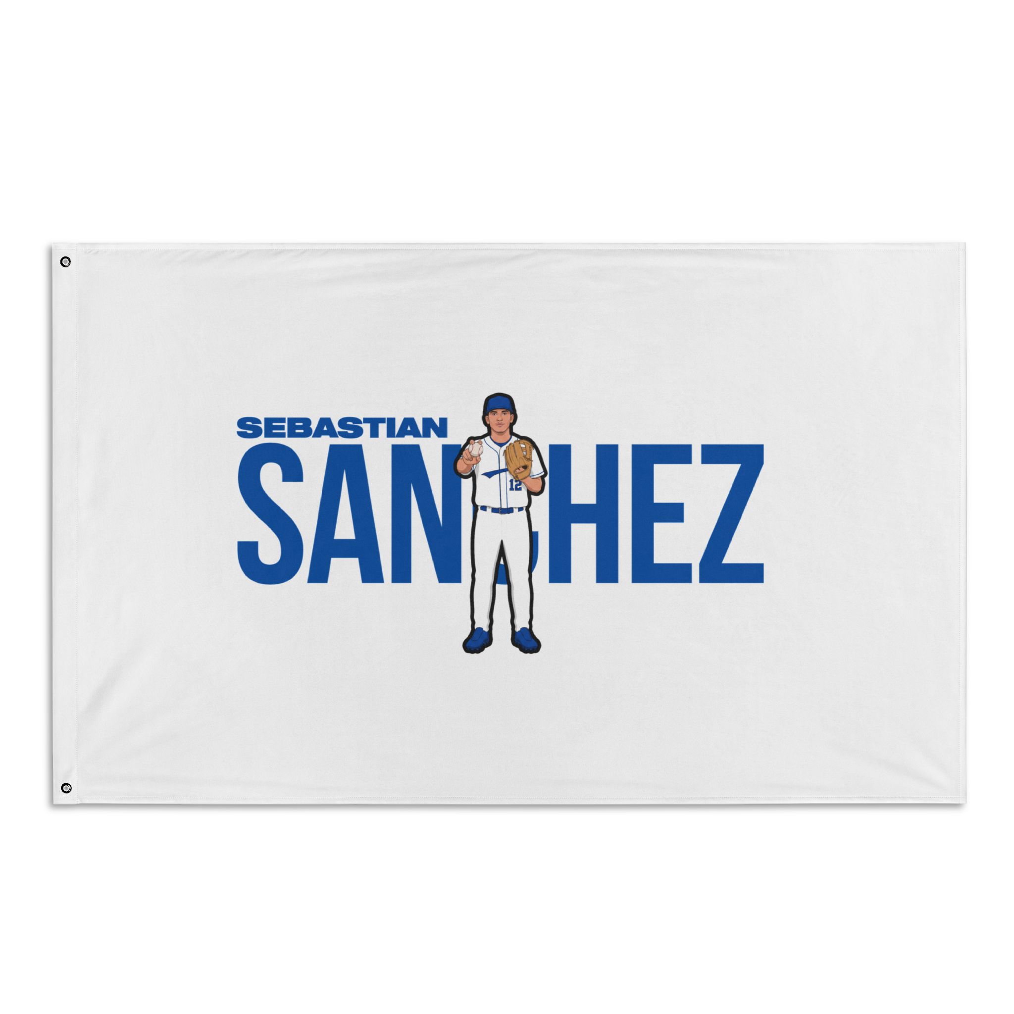 Flag (35 × 56 in) — character_player_name in Classic