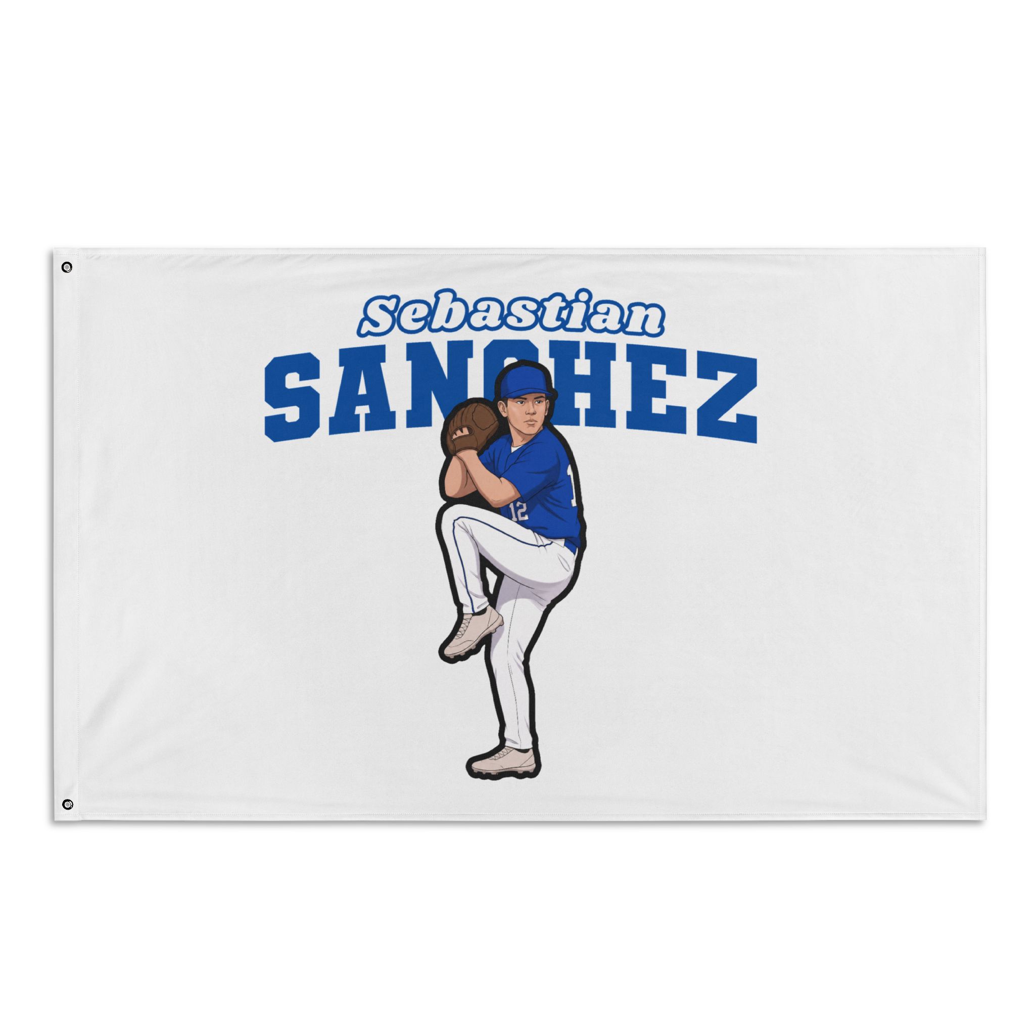 Flag (35 × 56 in) — character_name_arch in Classic