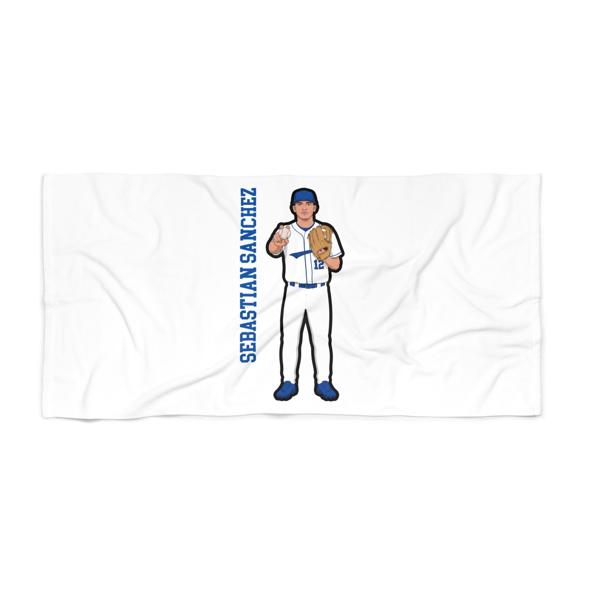 Beach Towel — character_name_vertical in Classic