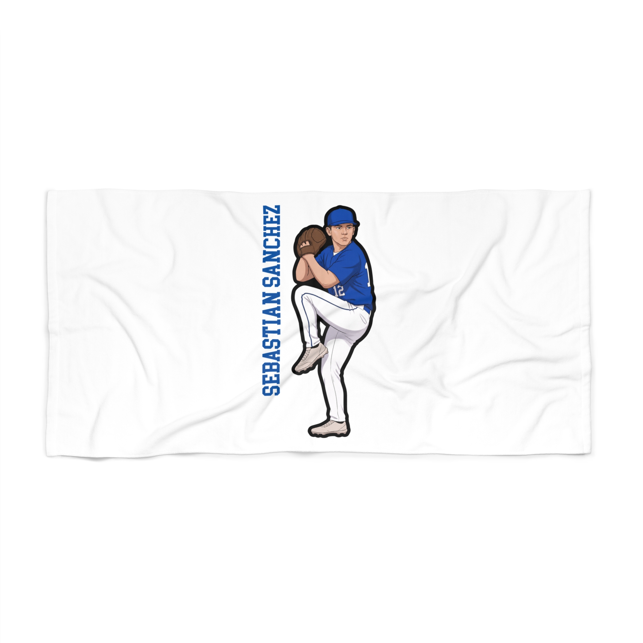 Beach Towel — character_name_vertical in Classic