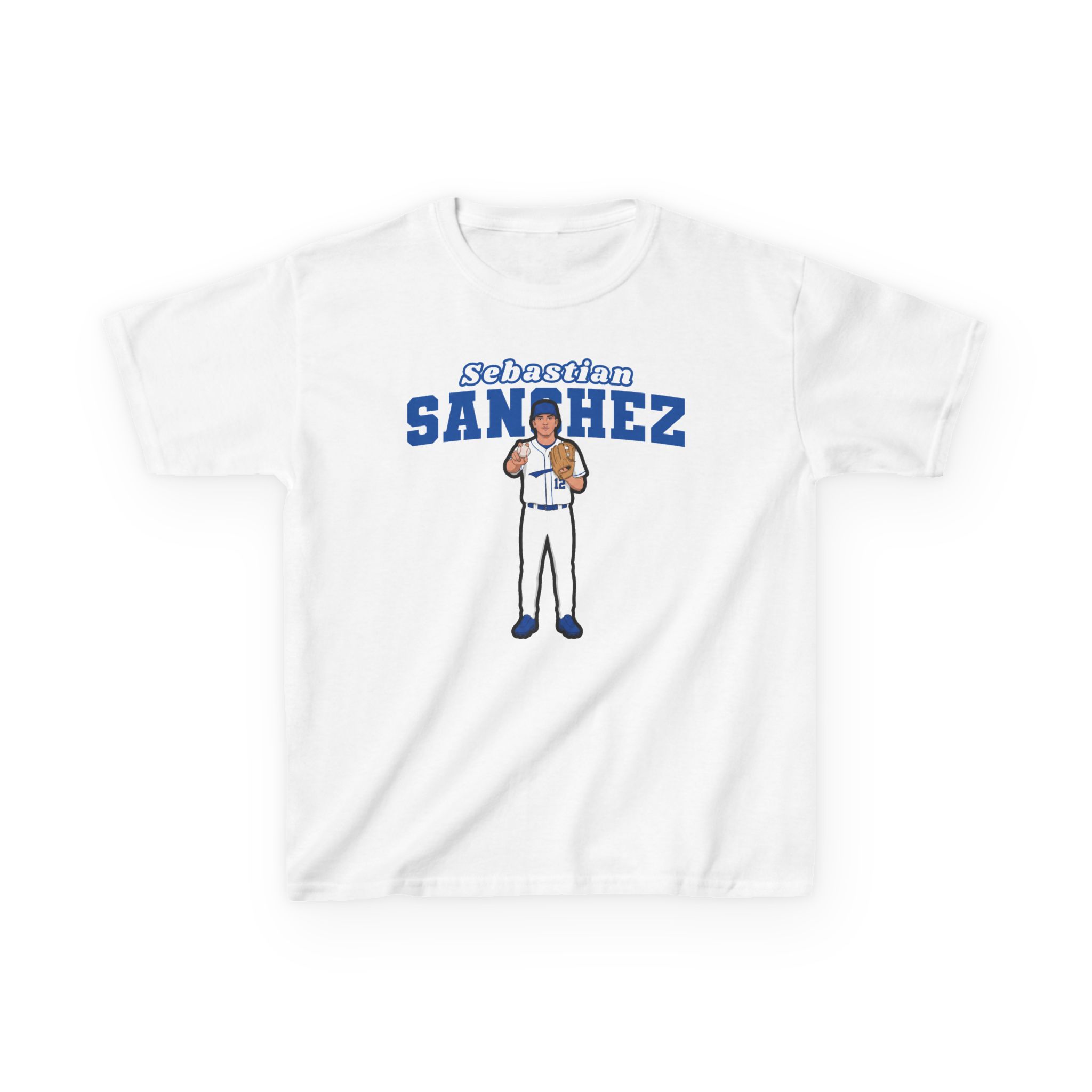 Youth Tee — character_name_arch in White