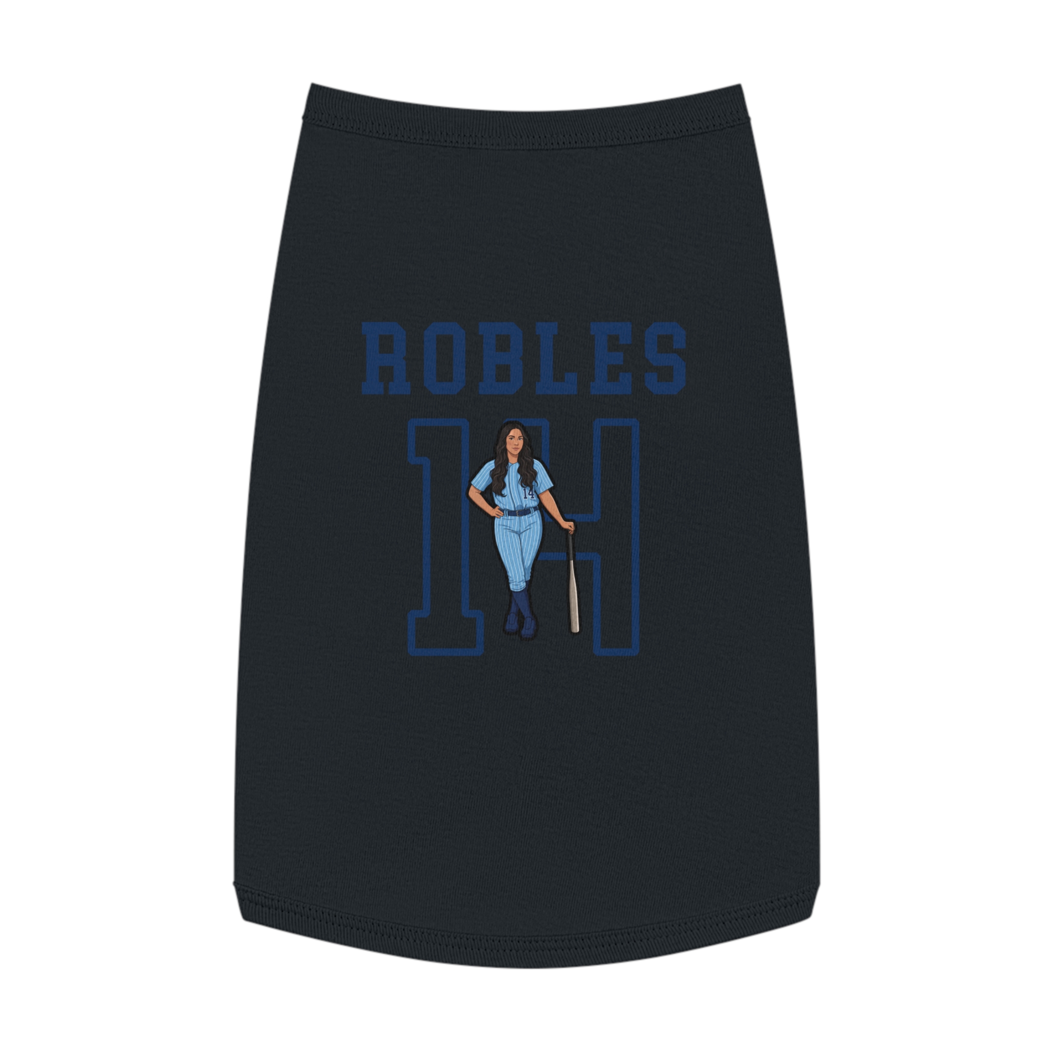 Pet Tank Top — character_shirsey in Black