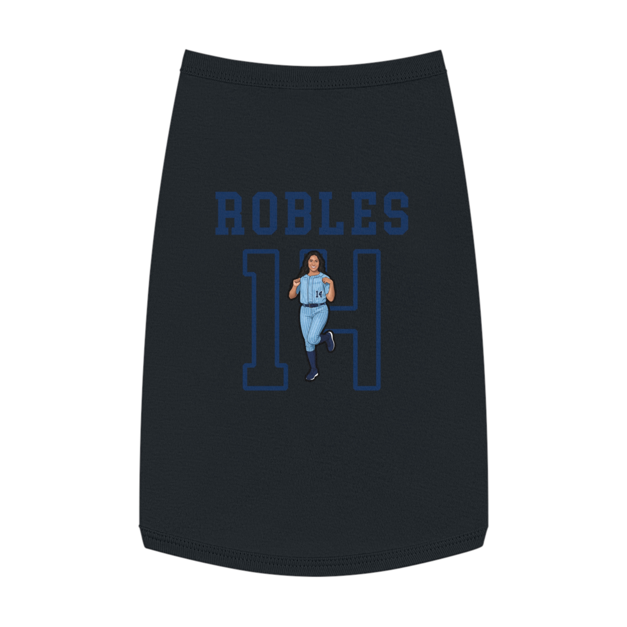 Pet Tank Top — character_shirsey in Black