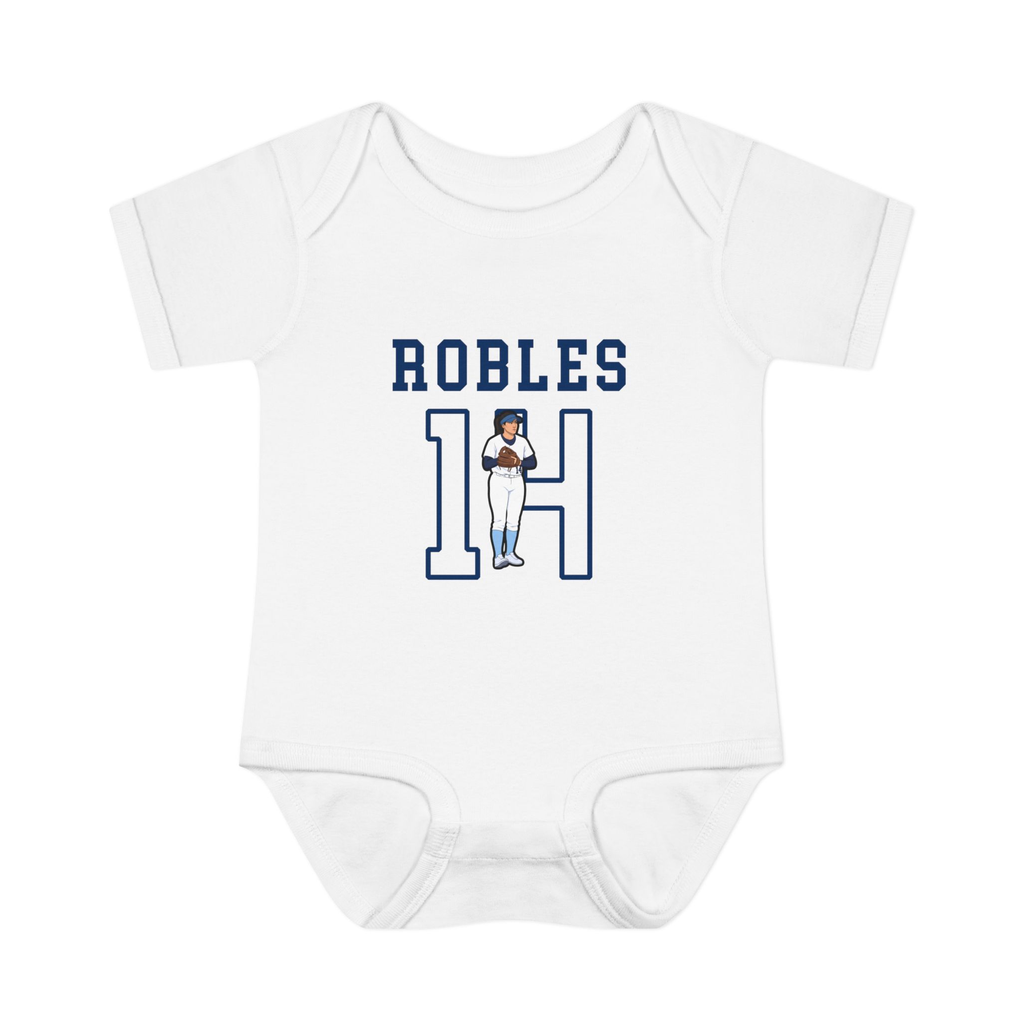 Baby Onesie — character_shirsey in White