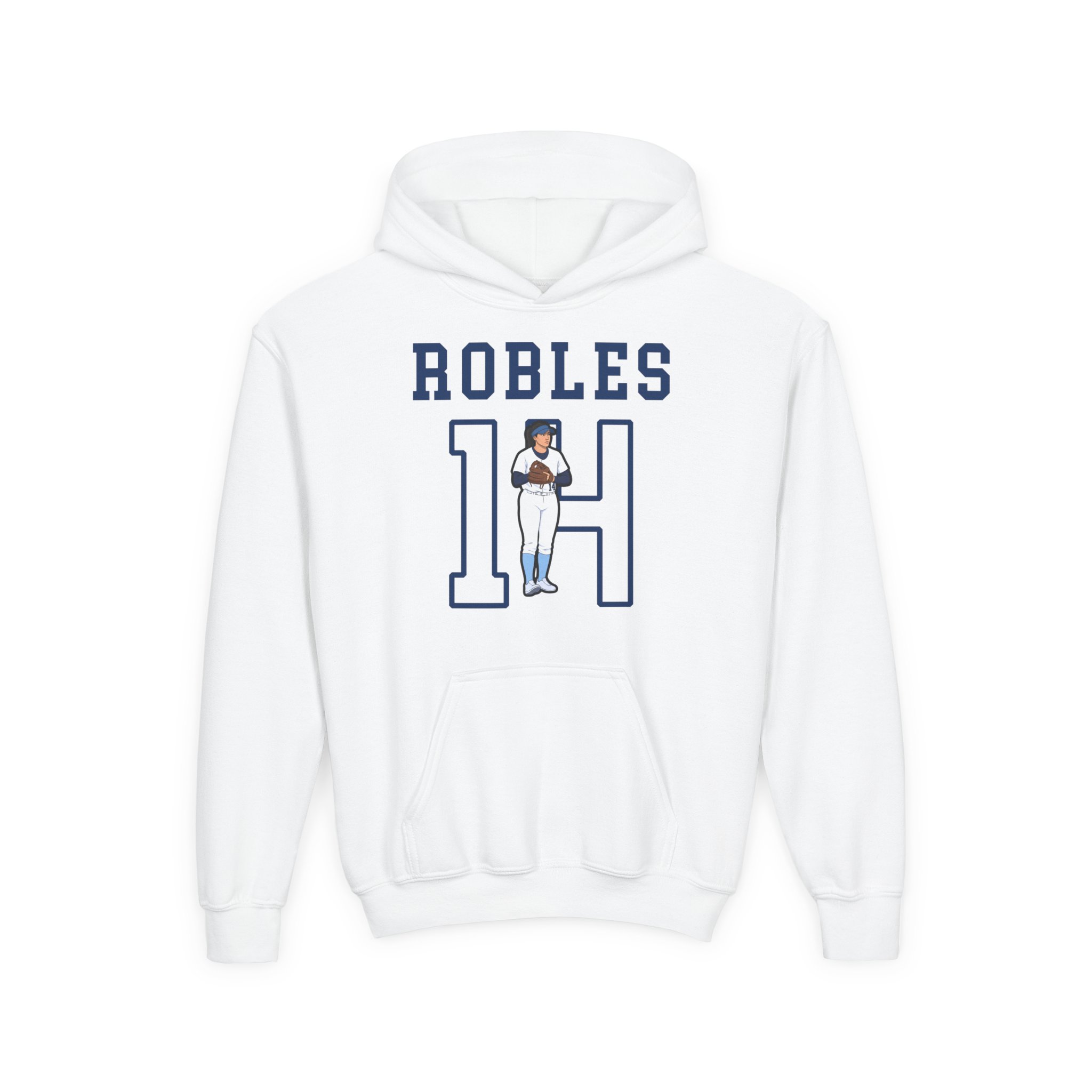 Youth Hoodie — character_shirsey in White